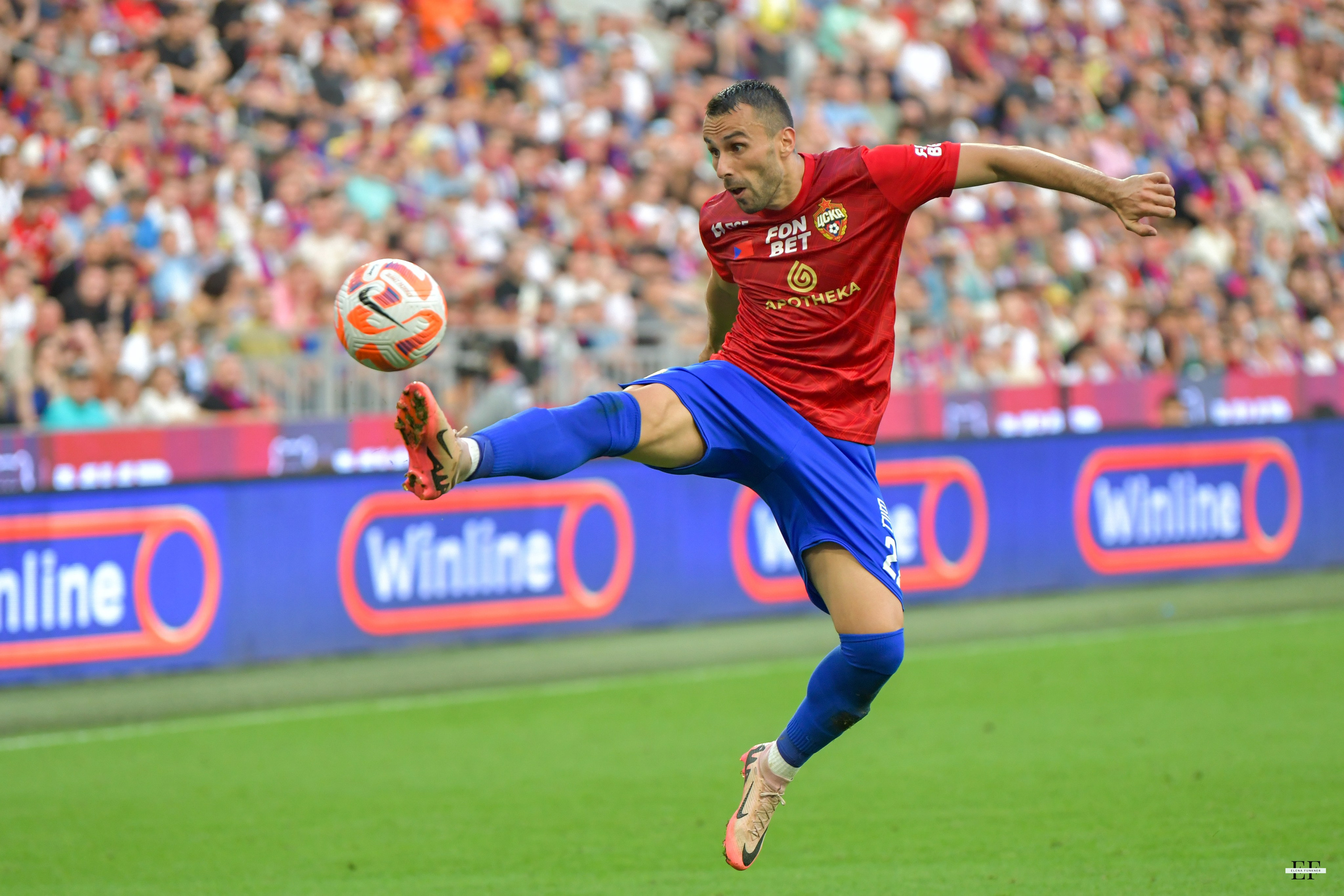 ПФК «ЦСКА» — ПФК «ЛОКОМОТИВ» Российская Премьер-Лига. 5 тур. 18.08.2024 ВЕБ-Арена г. Москва. Свой взгляд через объектив