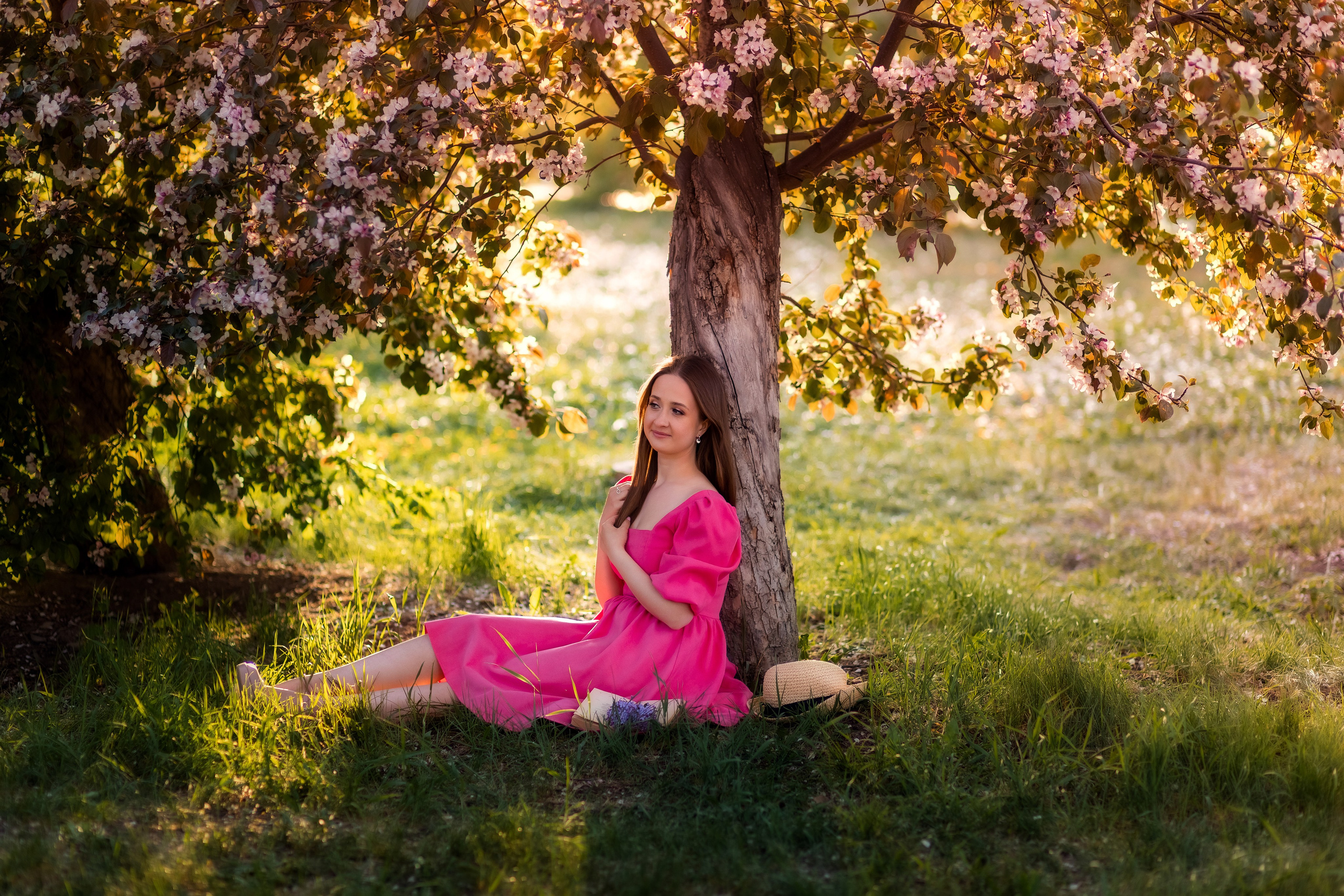 Алёна. Фотосессия в яблонях. Семейный и детский фотограф в Екатеринбурге Оксана Пипкина