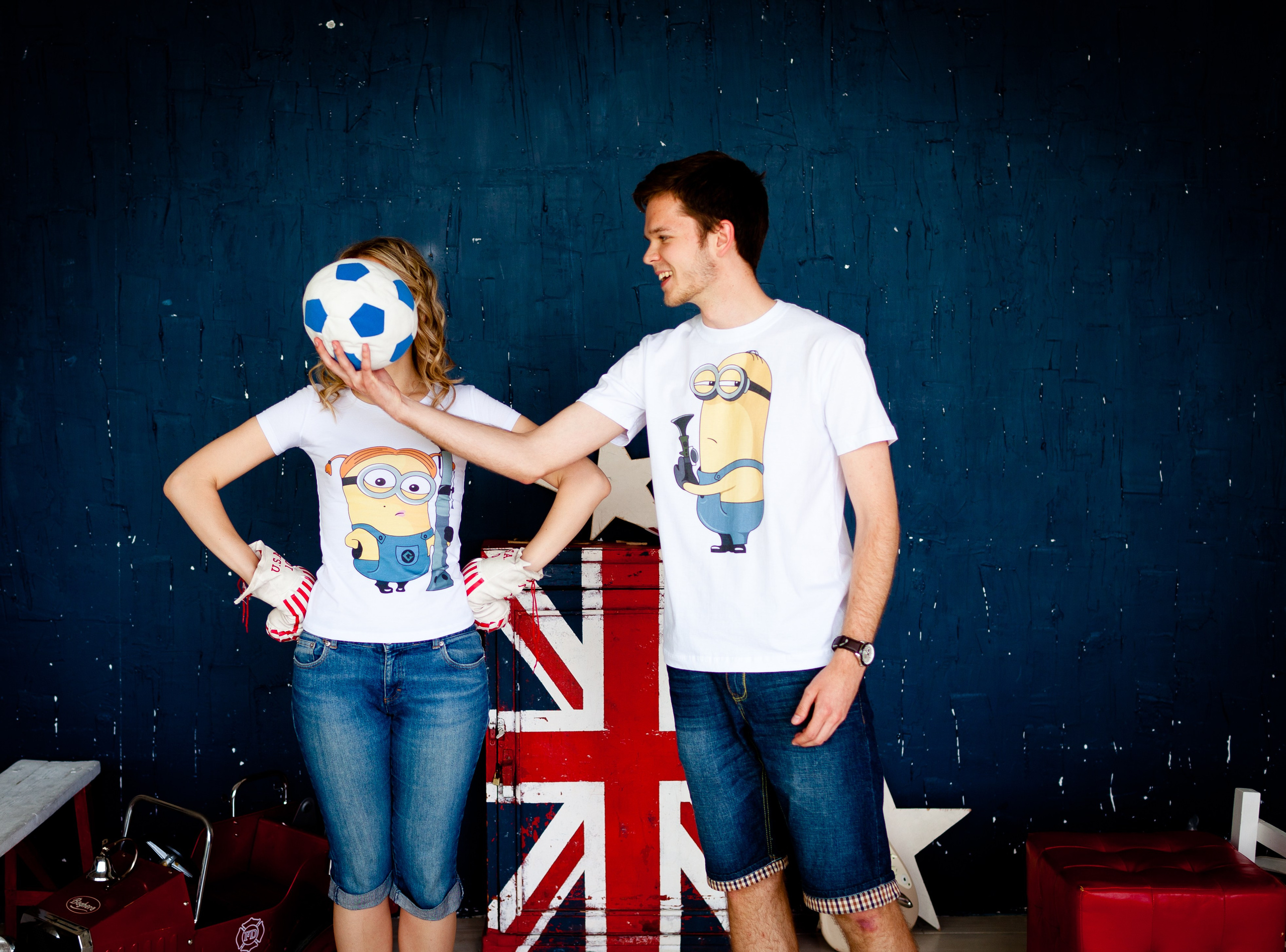 Фотосессия Димы и Сони в студии. Фотограф Денис Гавриленков в Москве