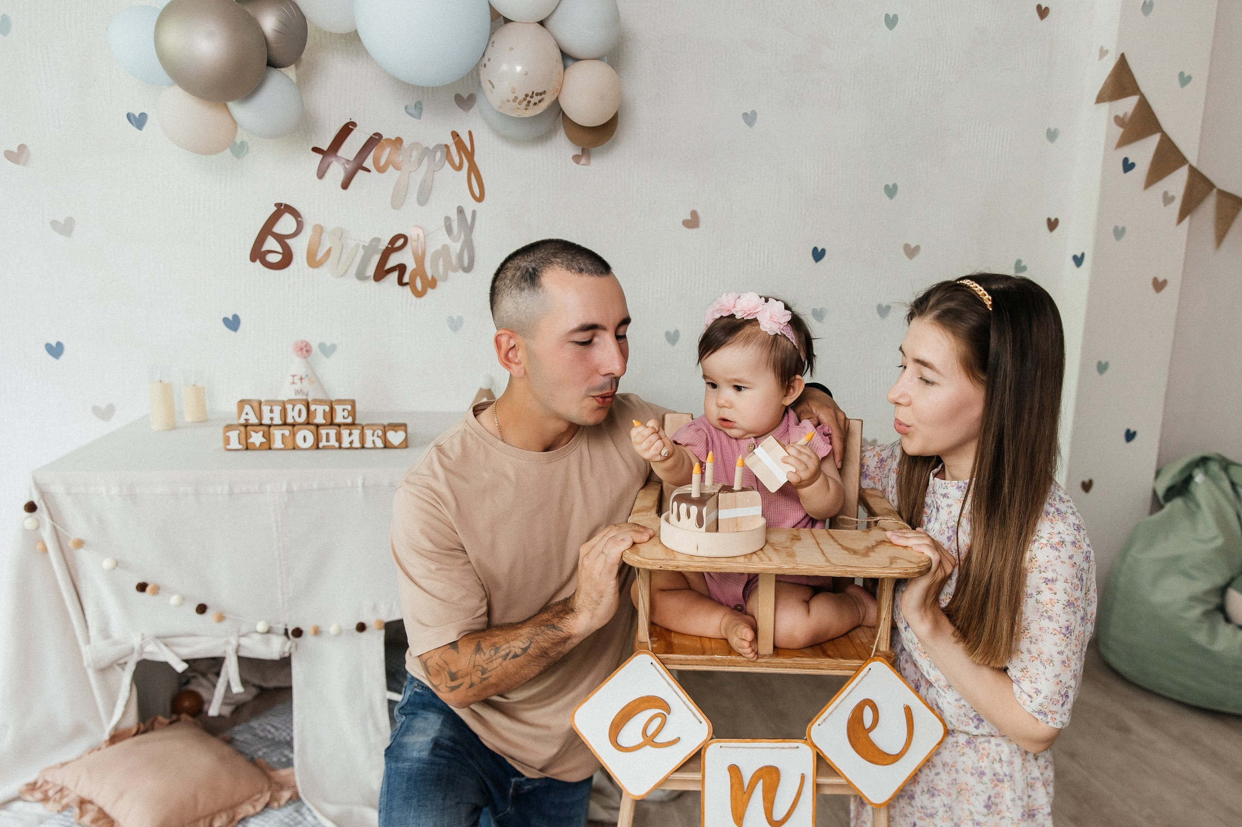 Фотосессия на годик Кемерово
