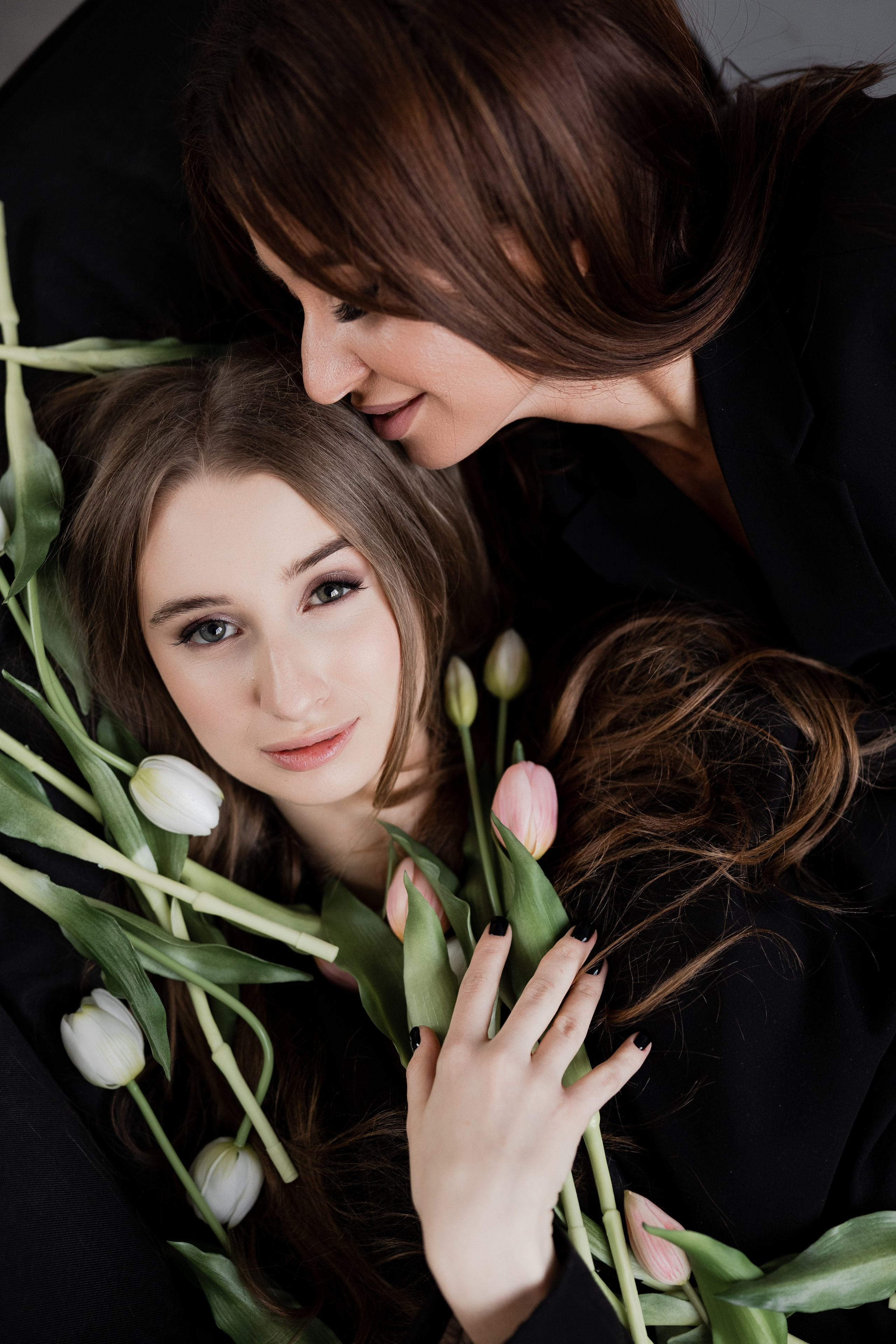 Семейная фотосессия в студии. Свадебный и семейный фотограф Москва Екатерина Верижникова