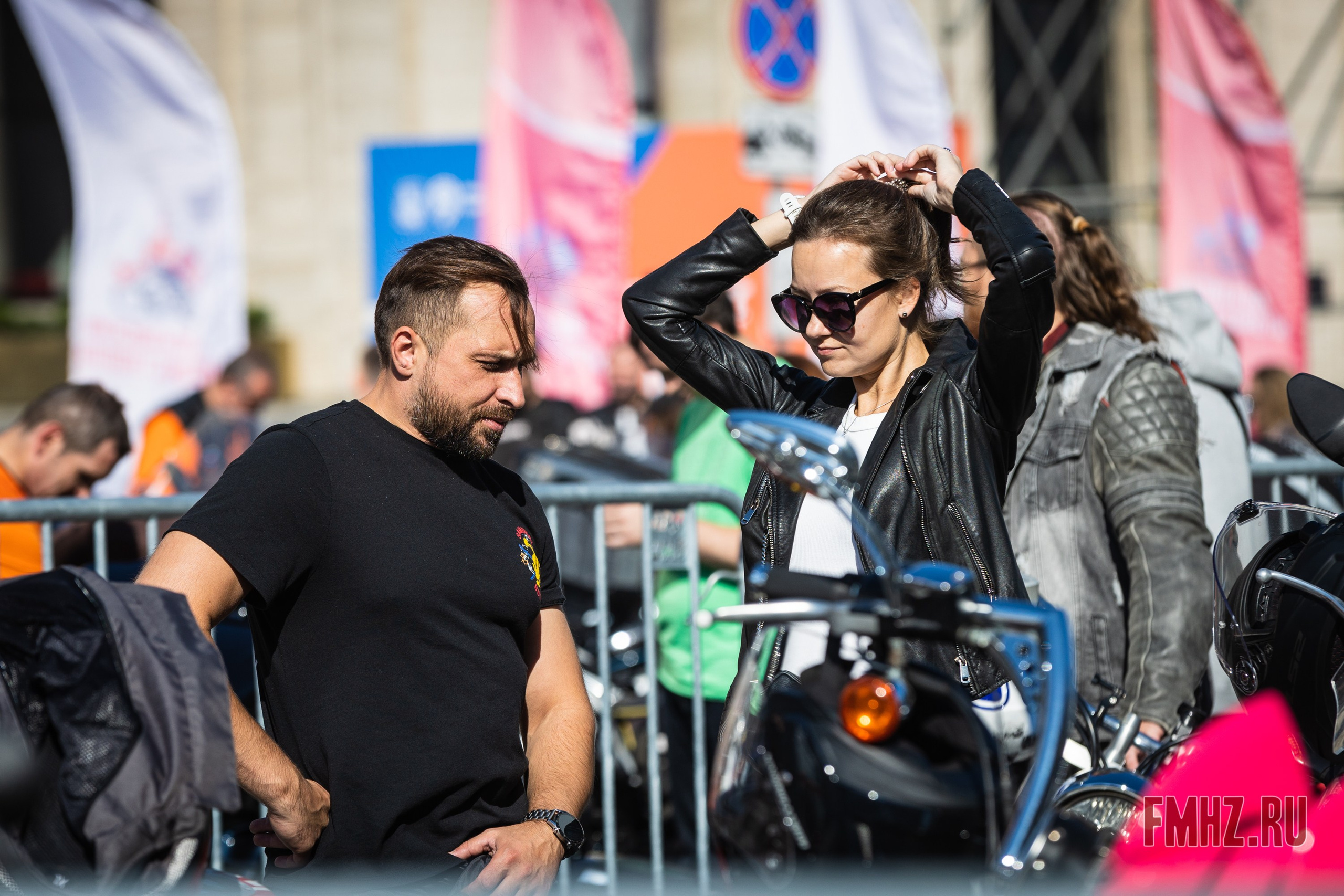 Закрытие Мотосезона 2023 на проспекте Академика Сахарова. Фотограф Владимир Охрименко