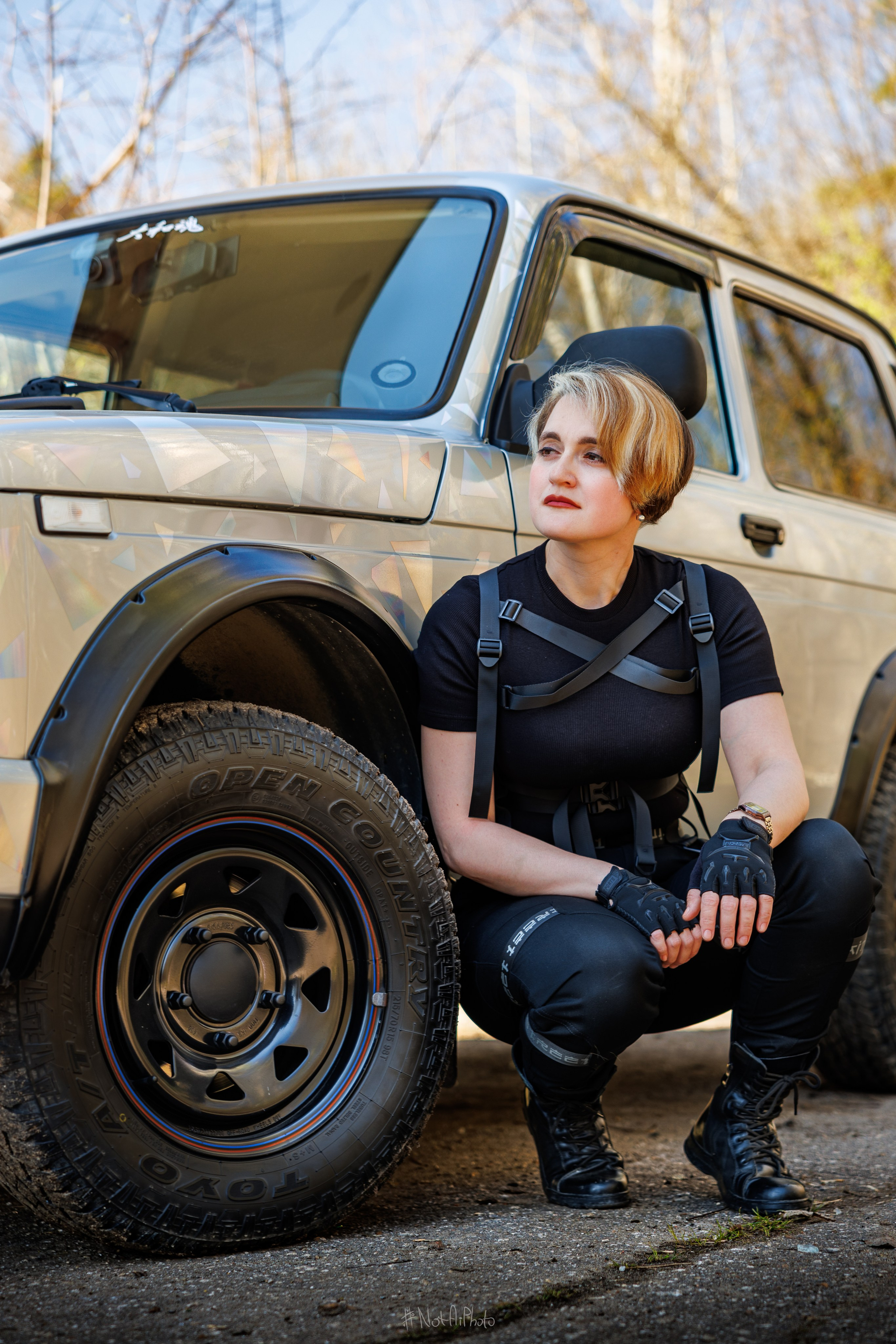«НиваДевочки». #NotAiPhoto — автомобильный фотограф