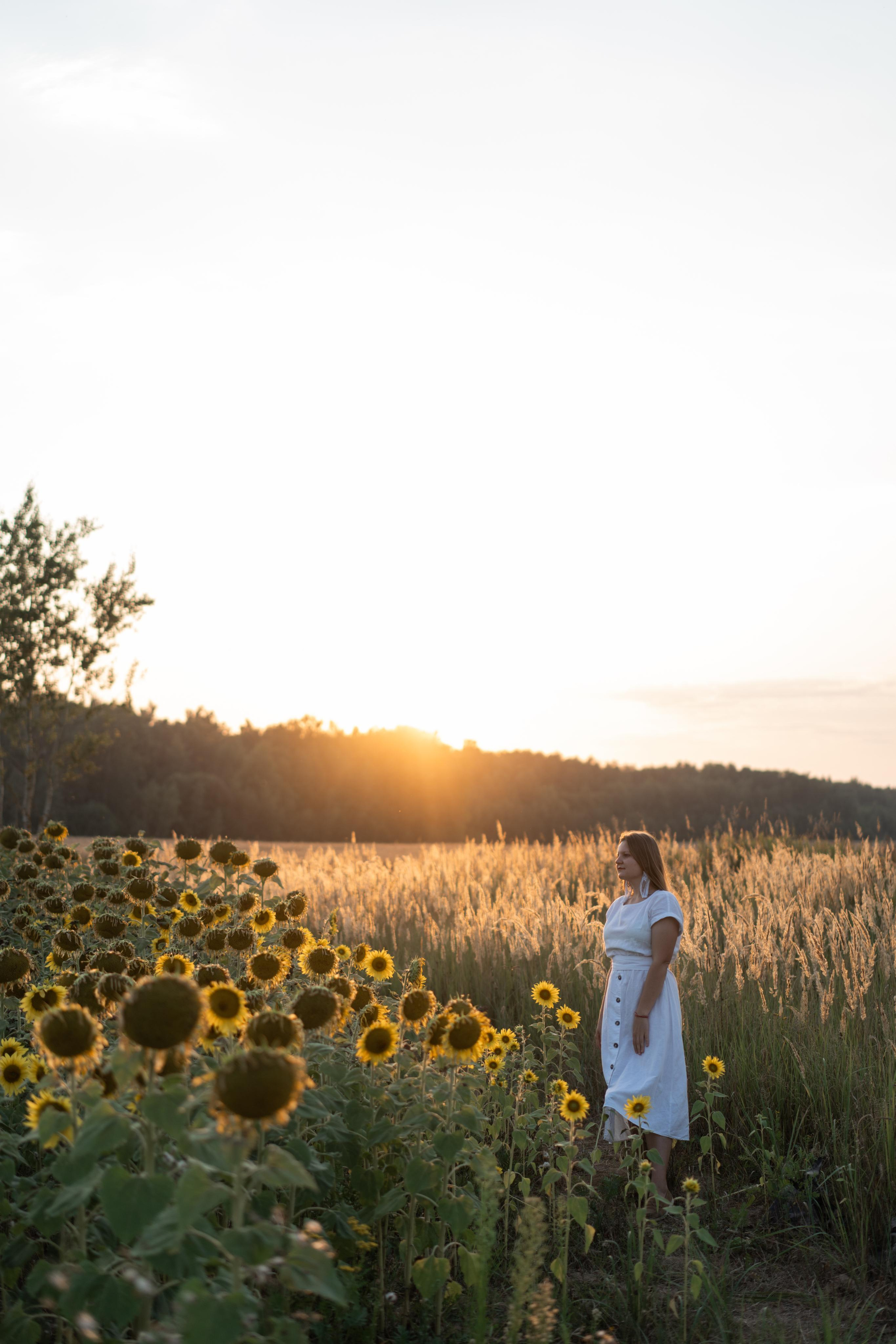 В Подсолнухах. Катюша. Фотограф Вера Зенина