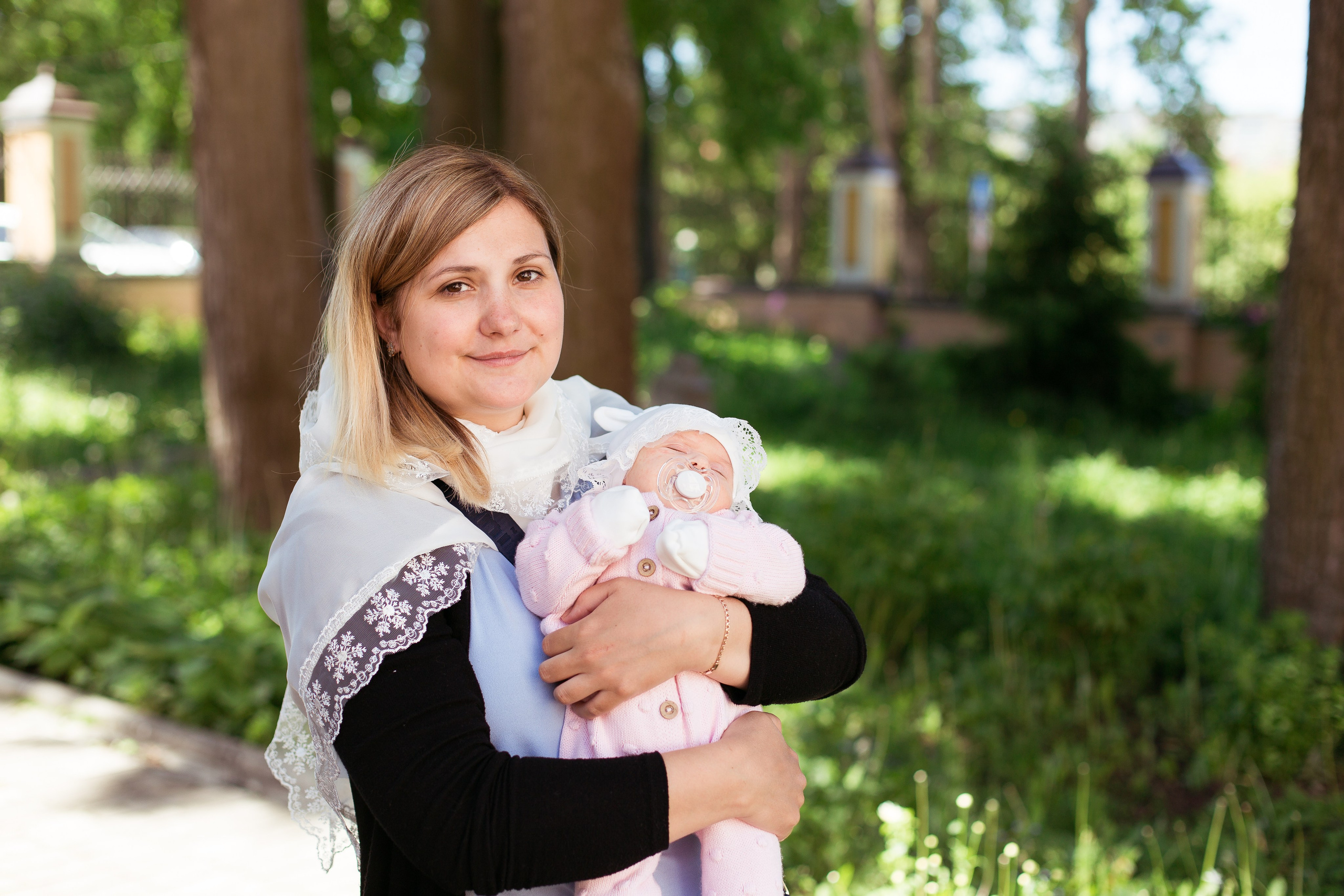 Крещение Ульяны. Успенская церковь. Фотограф новорожденных и детский в Сергиевом Посаде Кругликова Юлия
