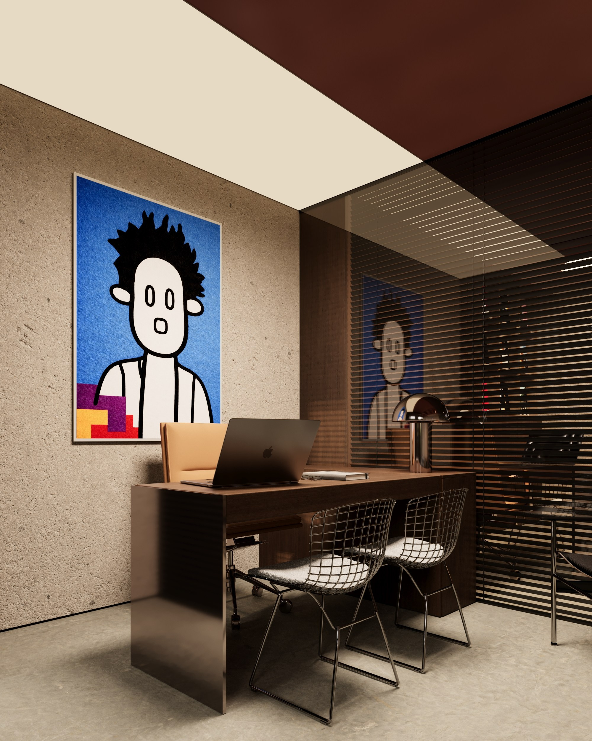 Contemporary Executive Office. Denis Konarev | Architectural Visualization Studio