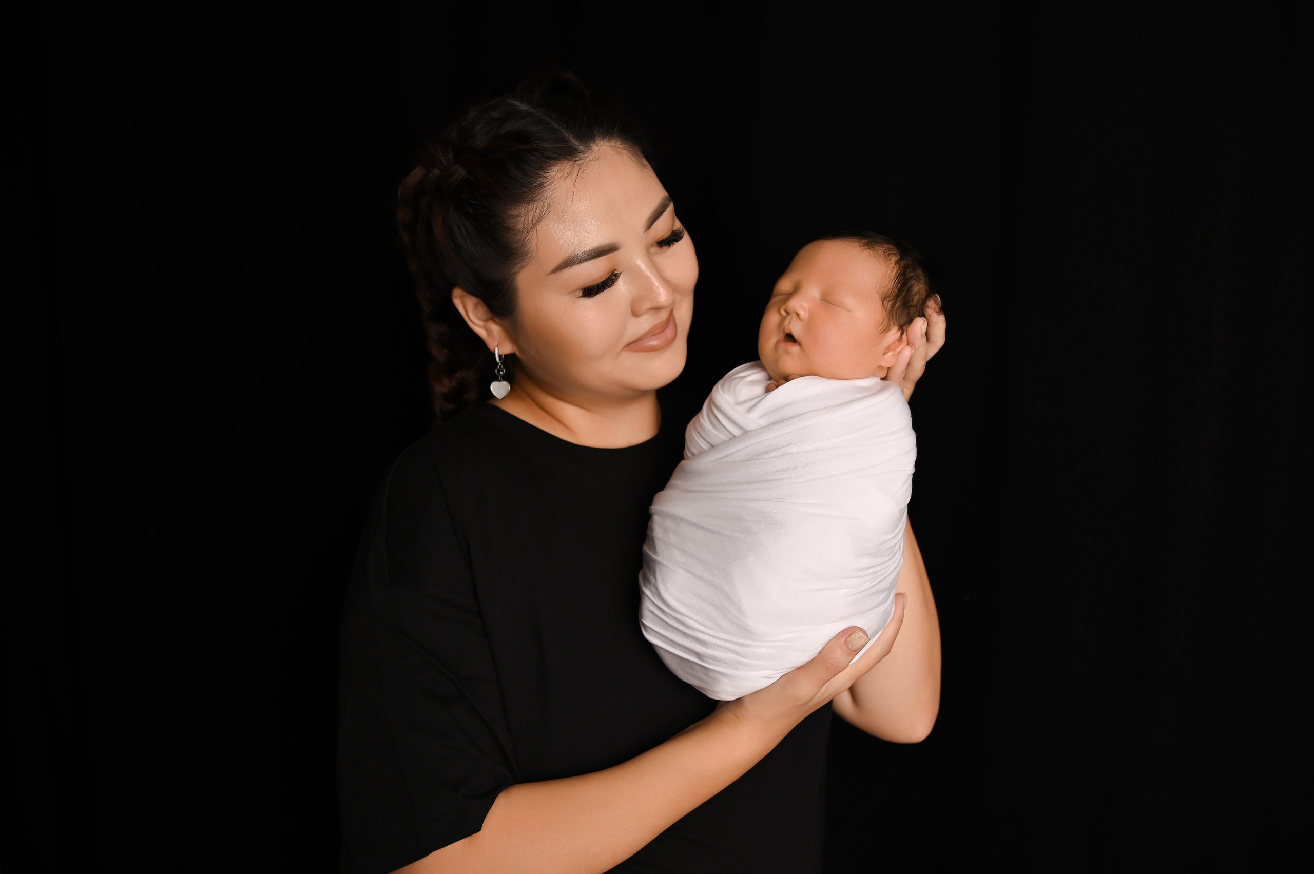 Ньюборн для Алсу 5 дней. Фотограф Новорожденных и семейный Элла Огай г. Сатпаев