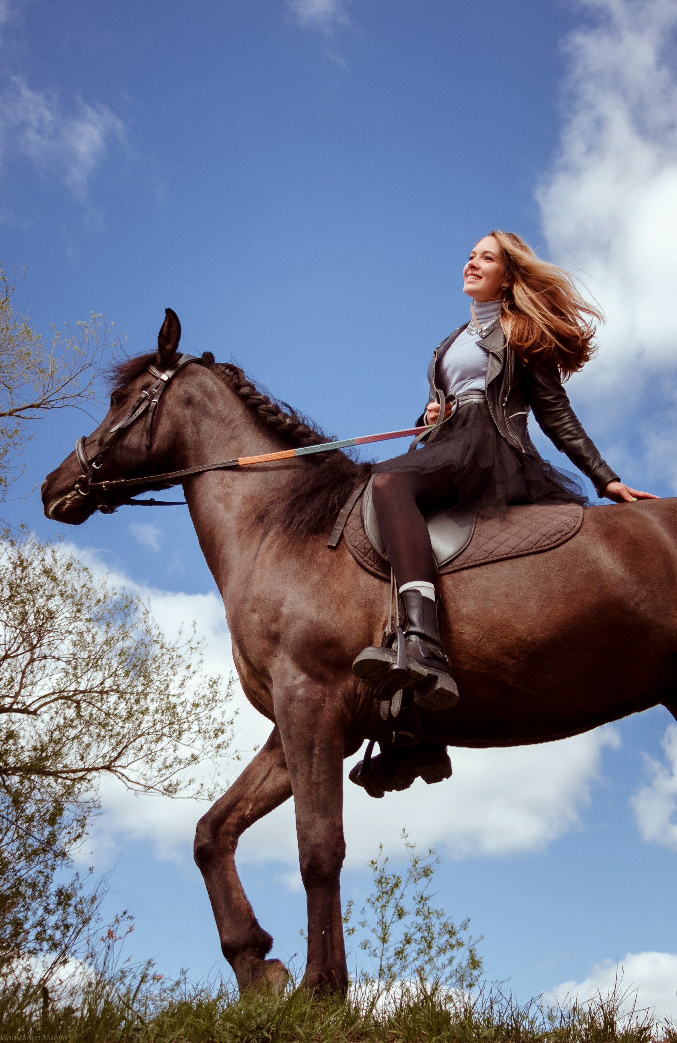 Алина и Мышка. Фотограф Мария Винницкая