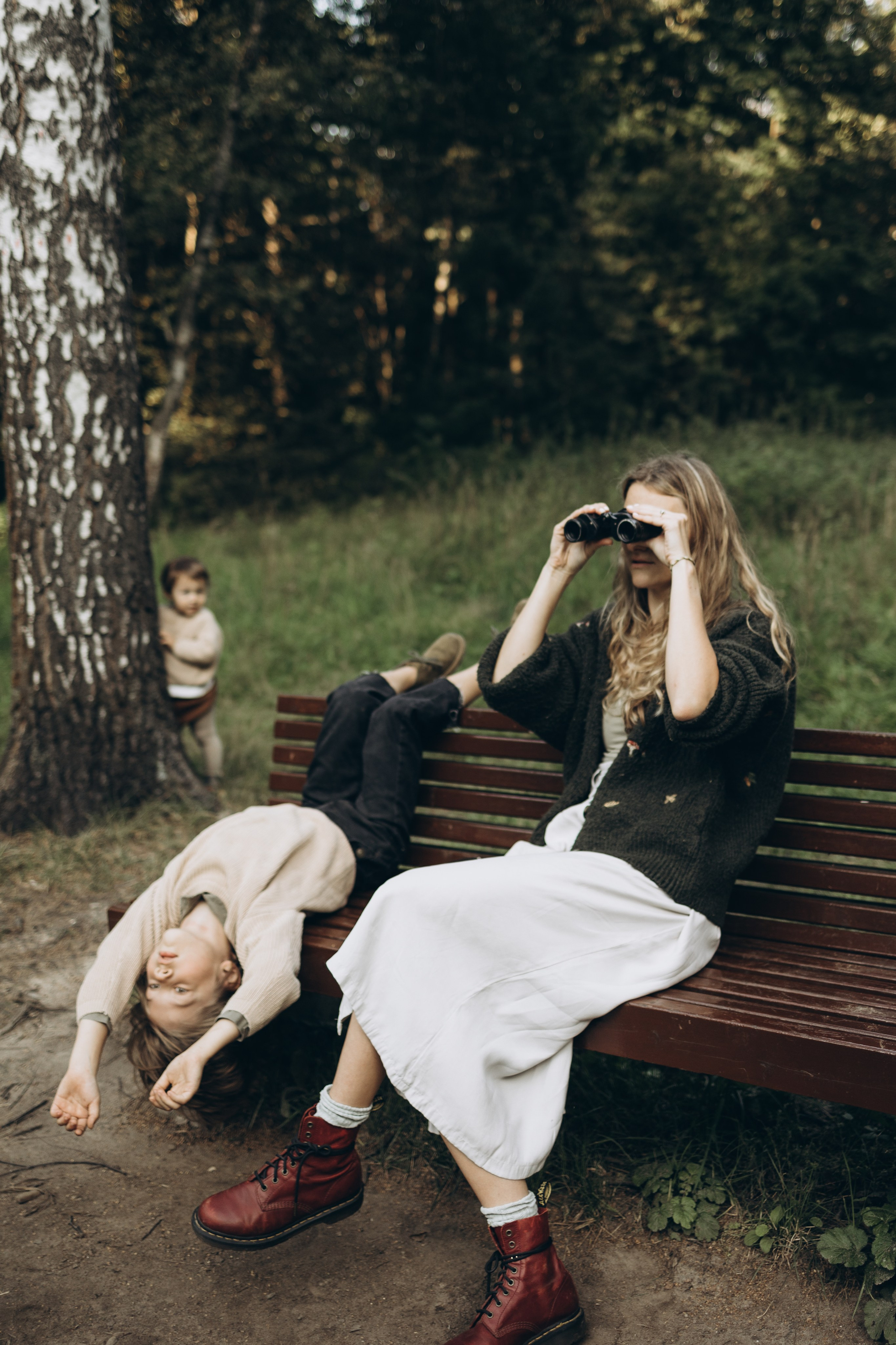 Прогулка с Парке Сокольники. Семейный фотограф в Москве Виктория Ястребинская