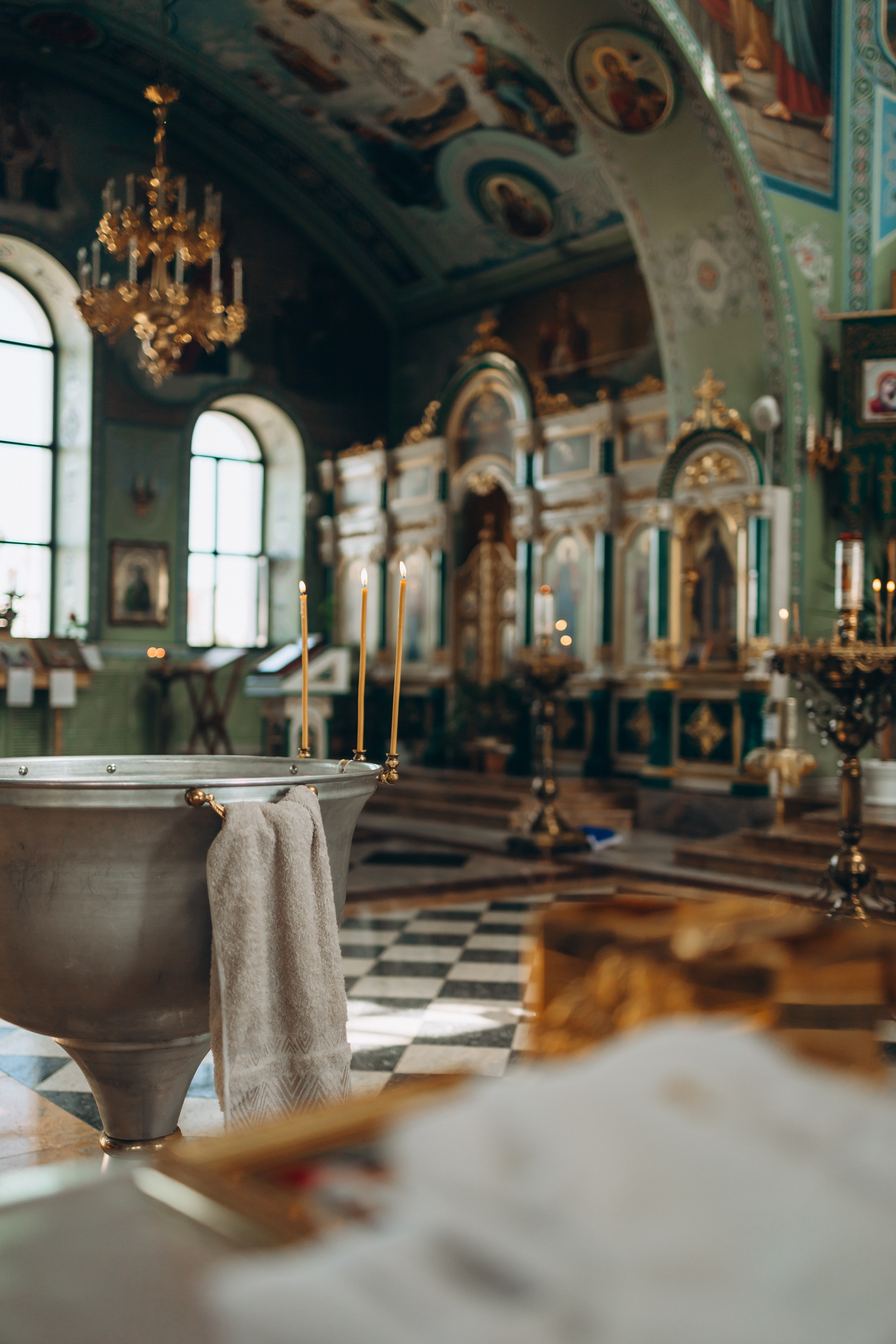 Крещение Родиона. Семейный фотограф в Волгодонске Краченцева Анна