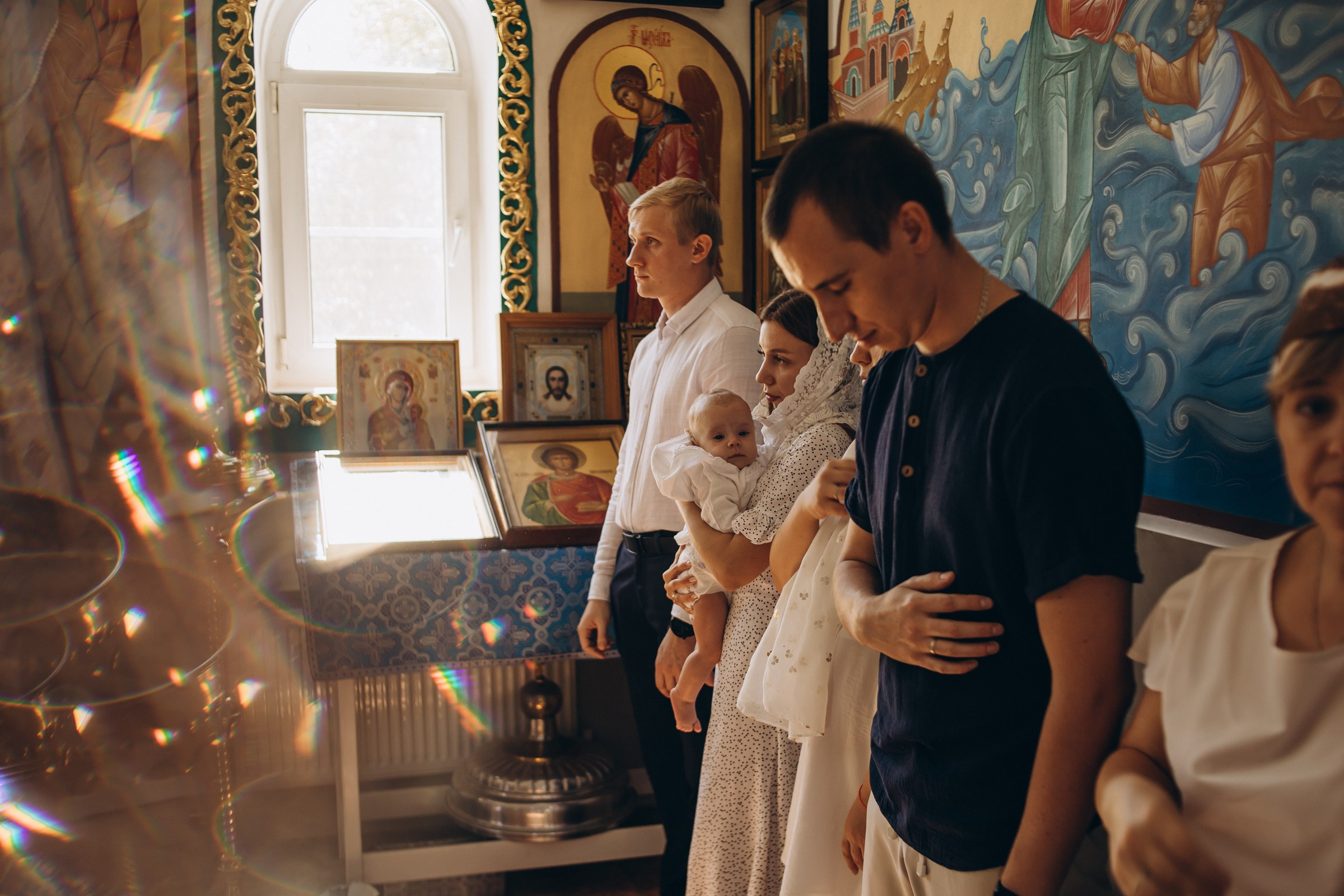 Крещение Дмитрия. Семейный фотограф в Волгодонске Краченцева Анна