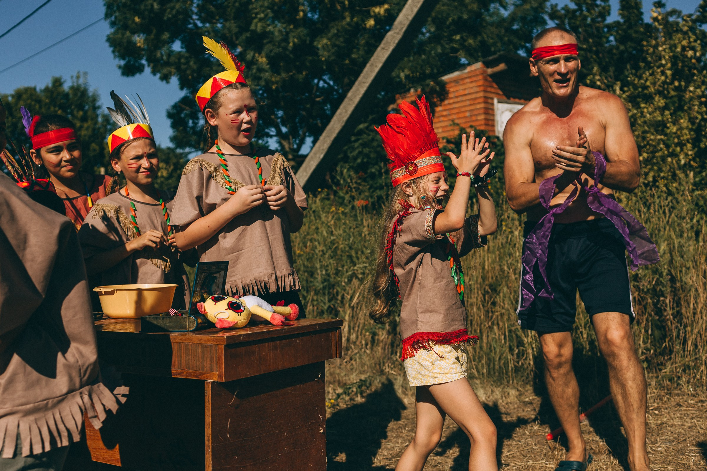 «Индейцы». Семейный фотограф в Волгодонске Краченцева Анна