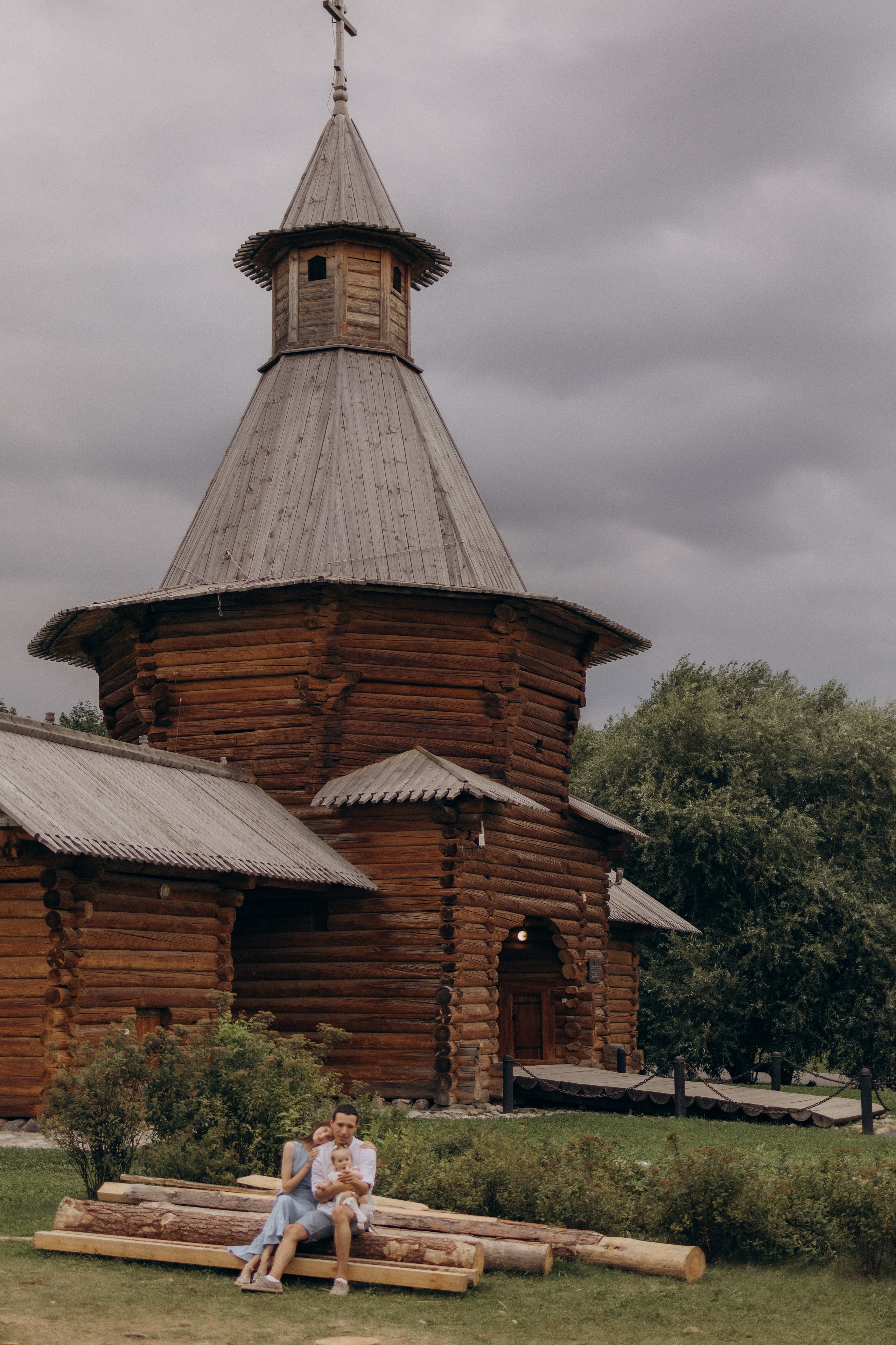 Роман, Мария и Алиса. Семейный фотограф Москва