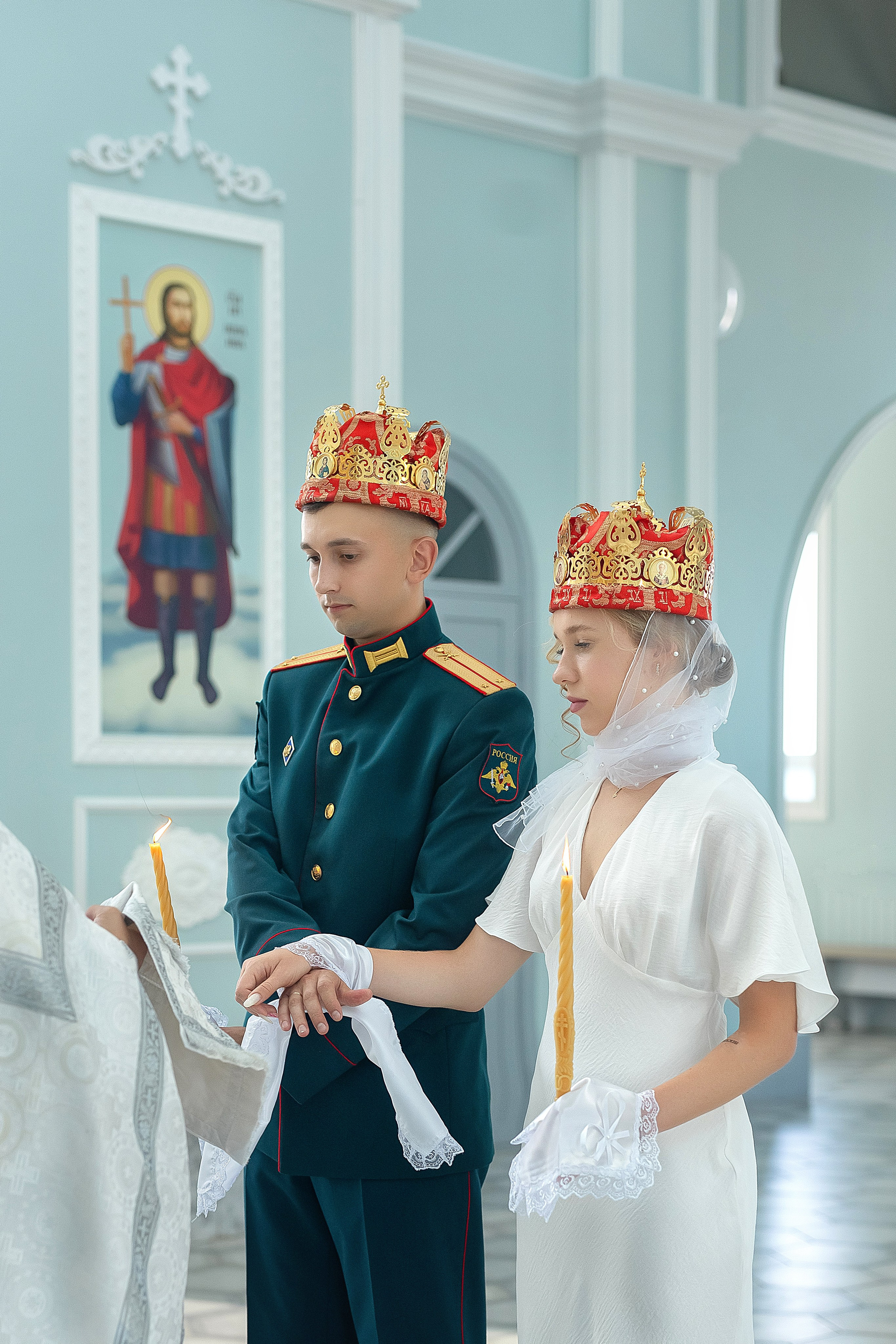 Максим и Виктория Храм Ксении Петербургской. Фотограф на крещение и венчание