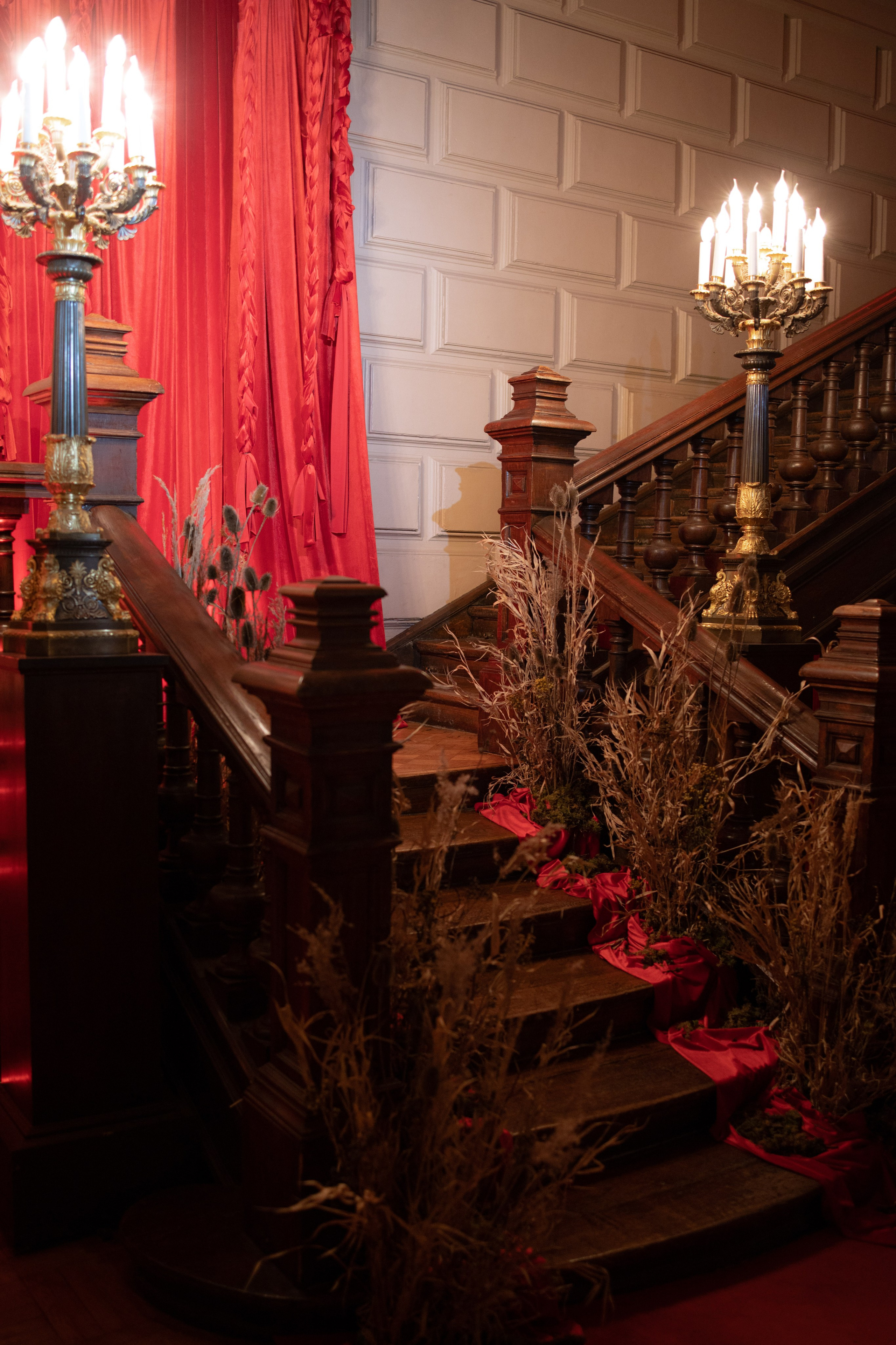 Новогодний корпоратив в фольклорном стиле. Особняк Лемана. Оформление свадеб, декор свадеб Вера Маркова, Москва