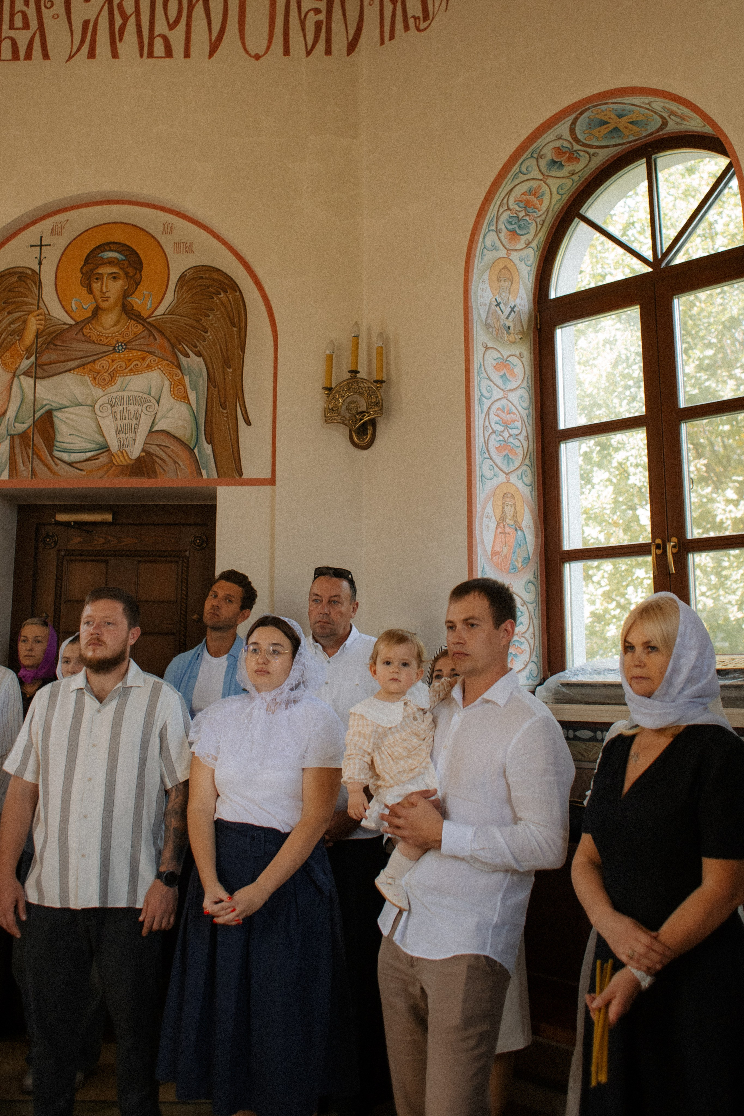 Фотосессия крещения. Семейный фотограф Виктория Потехина Москва