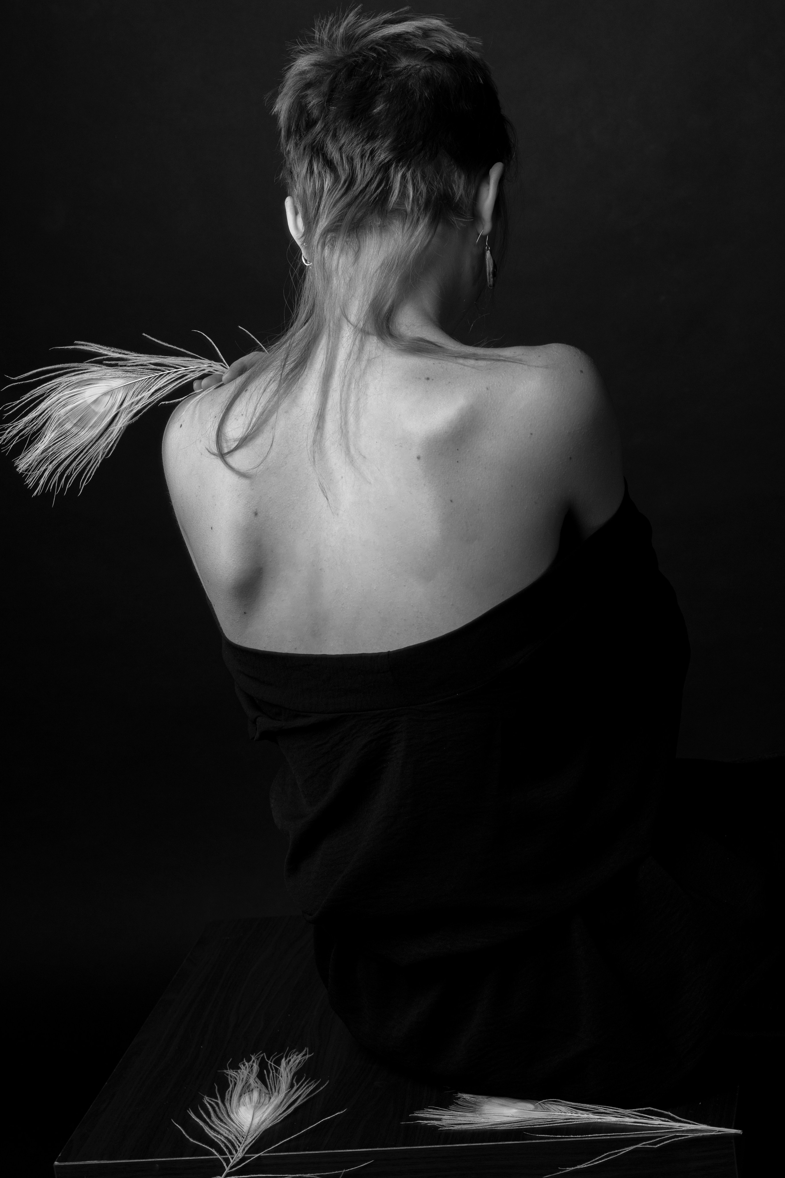 Художественный портрет BW. Главная