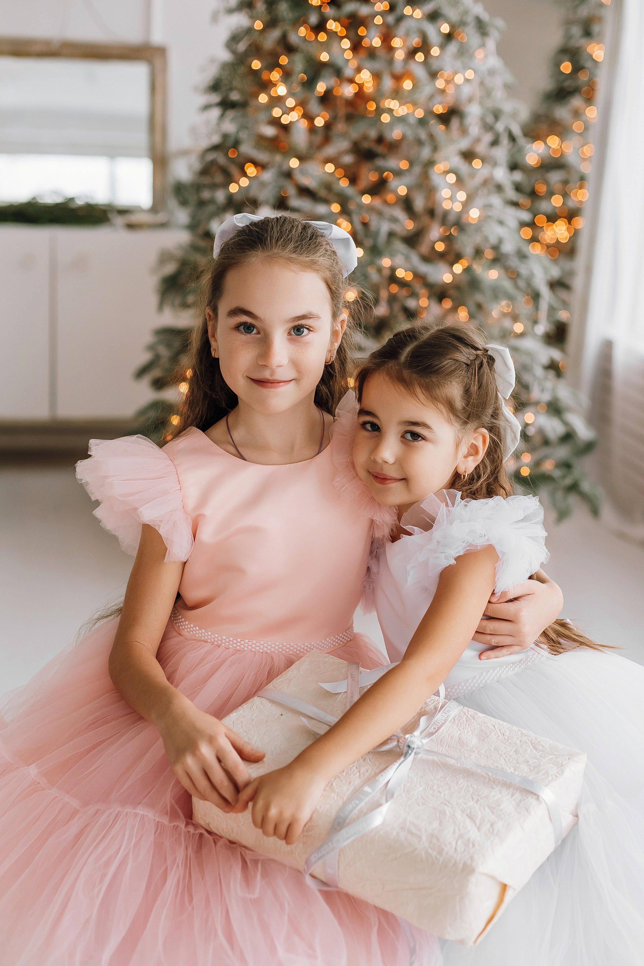 Семейная новогодняя фотосессия. Портретный и семейный фотограф в Минске