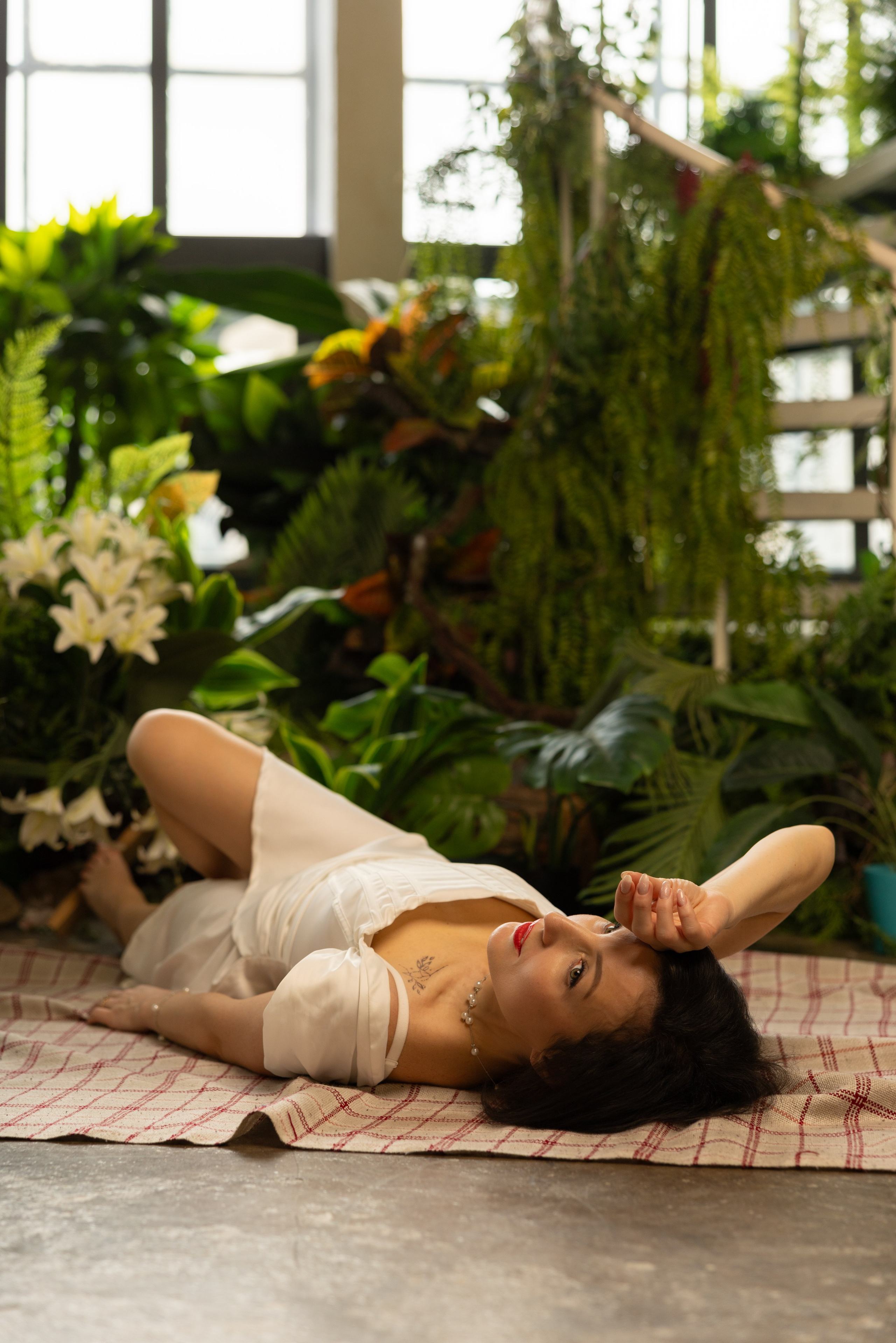 Елена — съемка в фотостудии. Фотограф Александр Гречанов