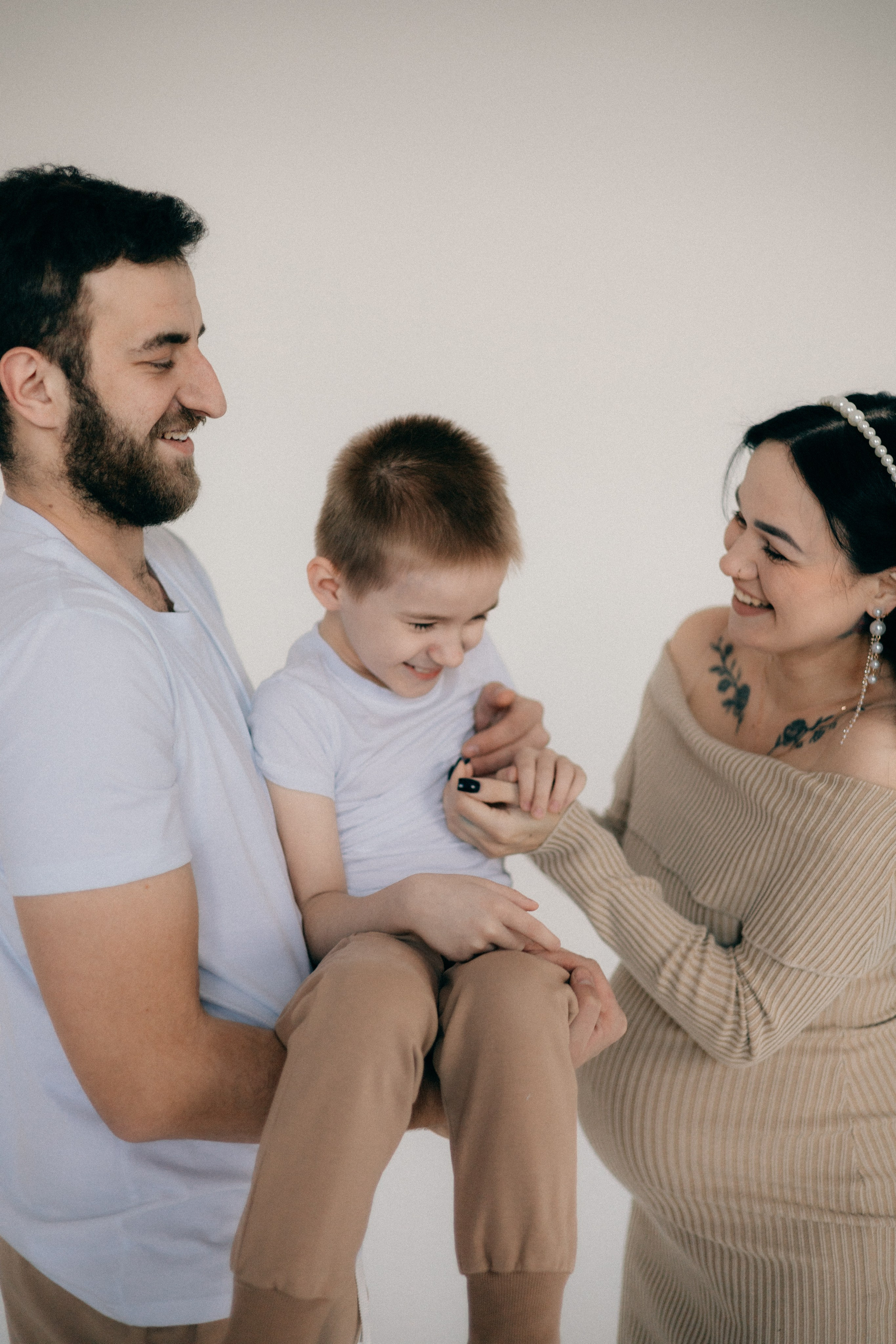 Евгения, Александр и Тимофей. Фотограф София Комкина