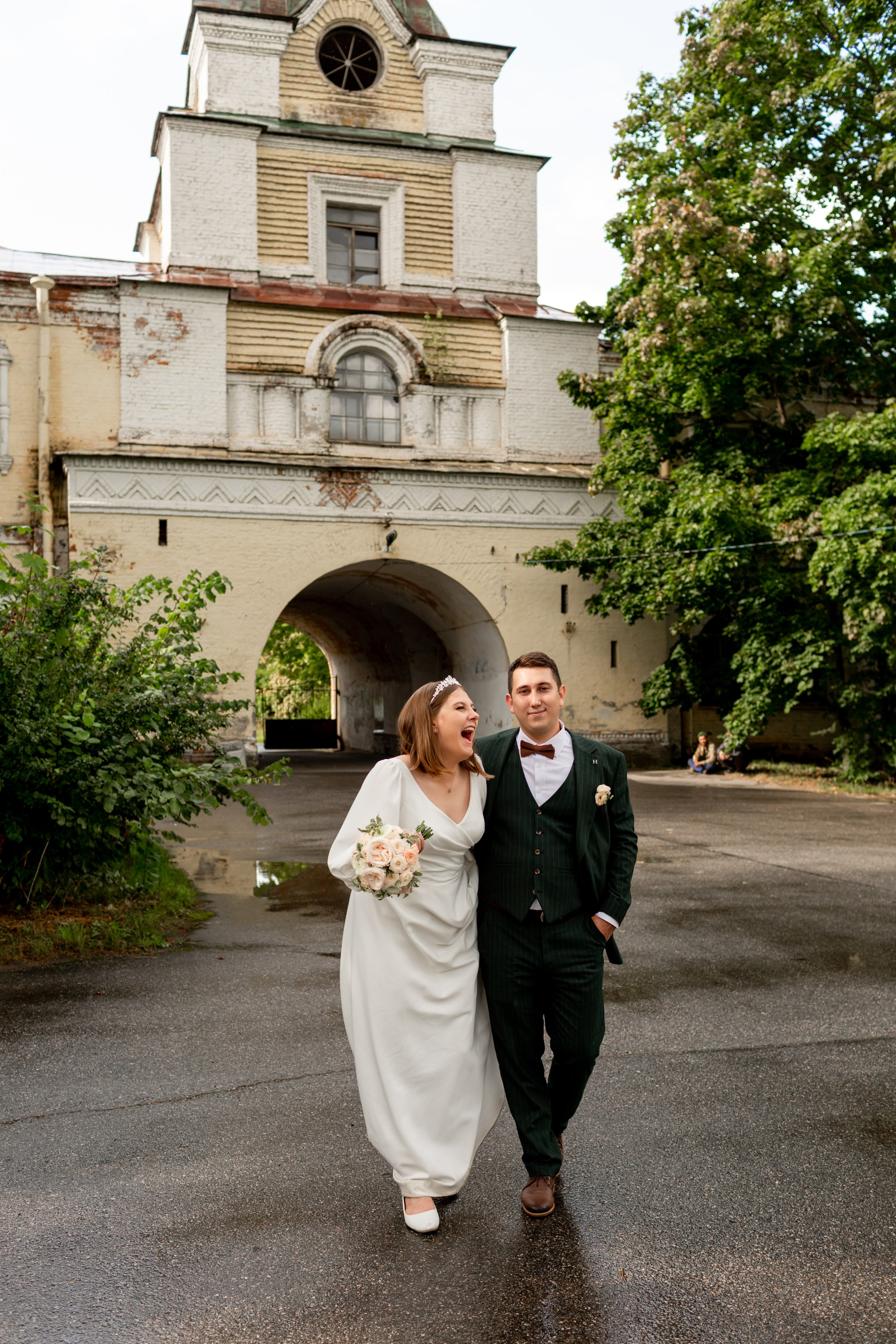 Свадебная фотосессия в Пушкине. Свадебный фотограф Кирилл Белый