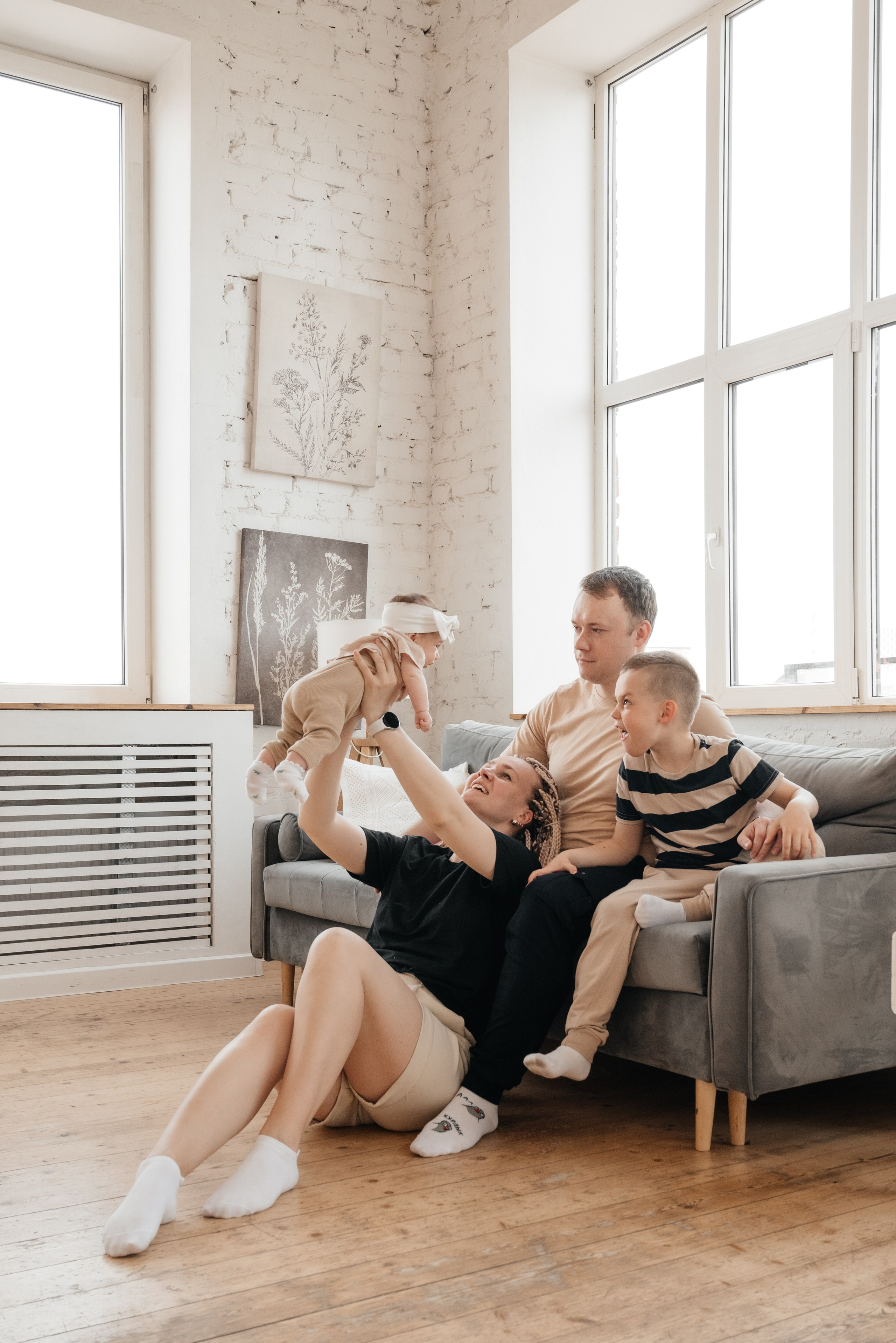 Семья Екатерины и Алексея. Свадебный и семейный фотограф Юлия Чернобай | Подольск, Москва, Московская область