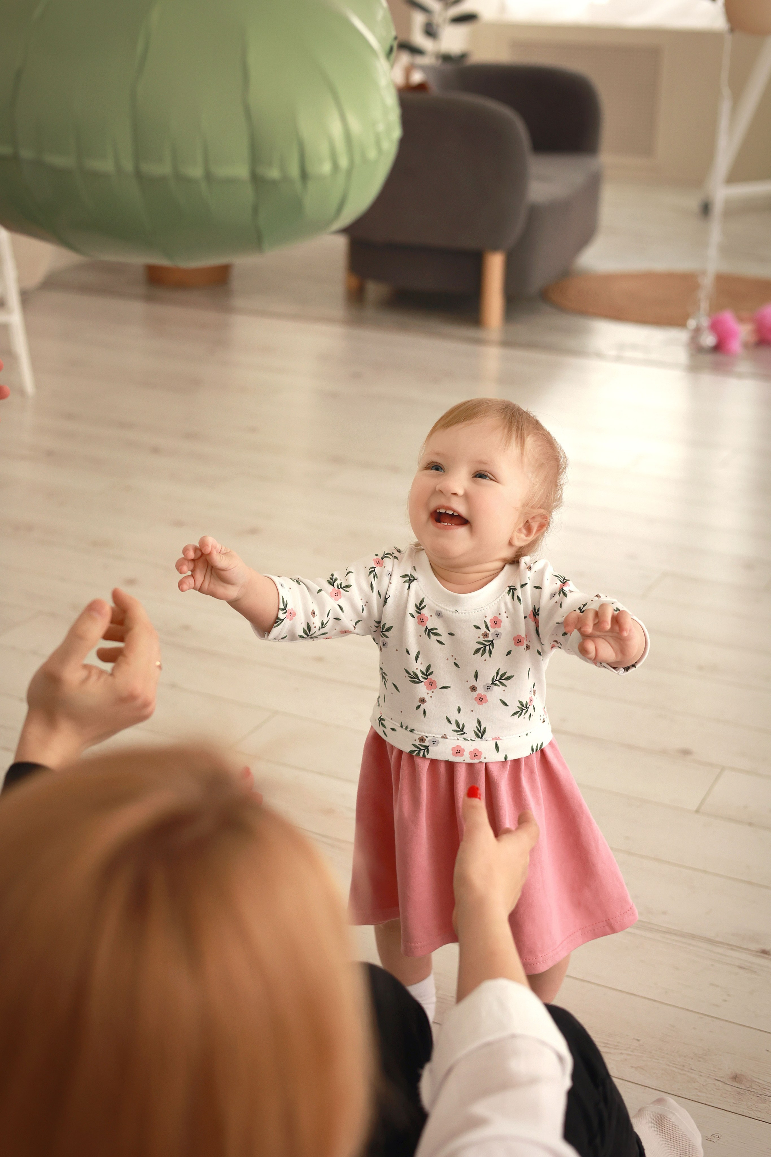 Таечке 1 годик (фотостудия ОКНА). Семейный и детский фотограф в Перми Мария Карабатова