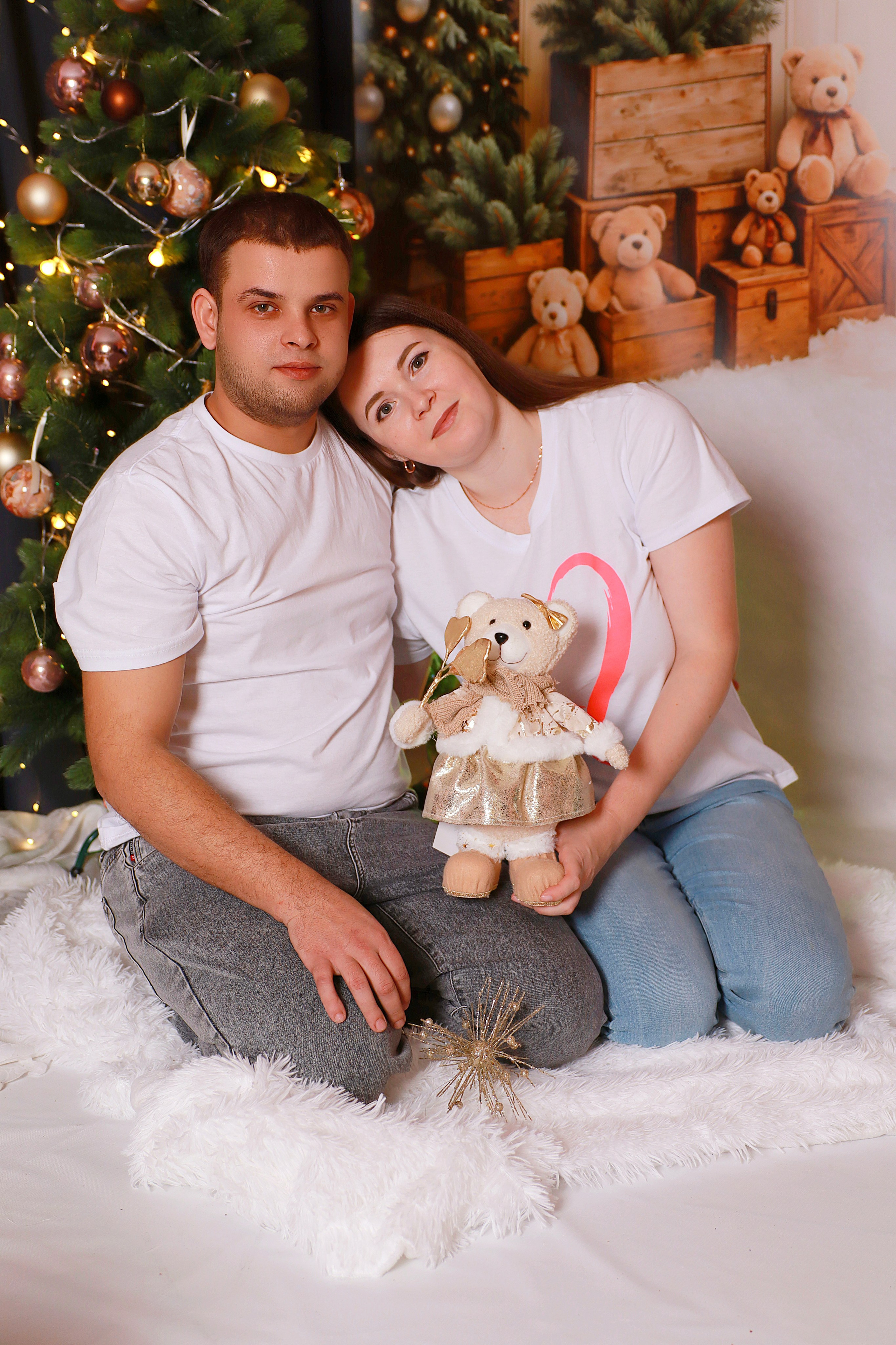 Новогодняя семья. Фотолаборатория Ваниль