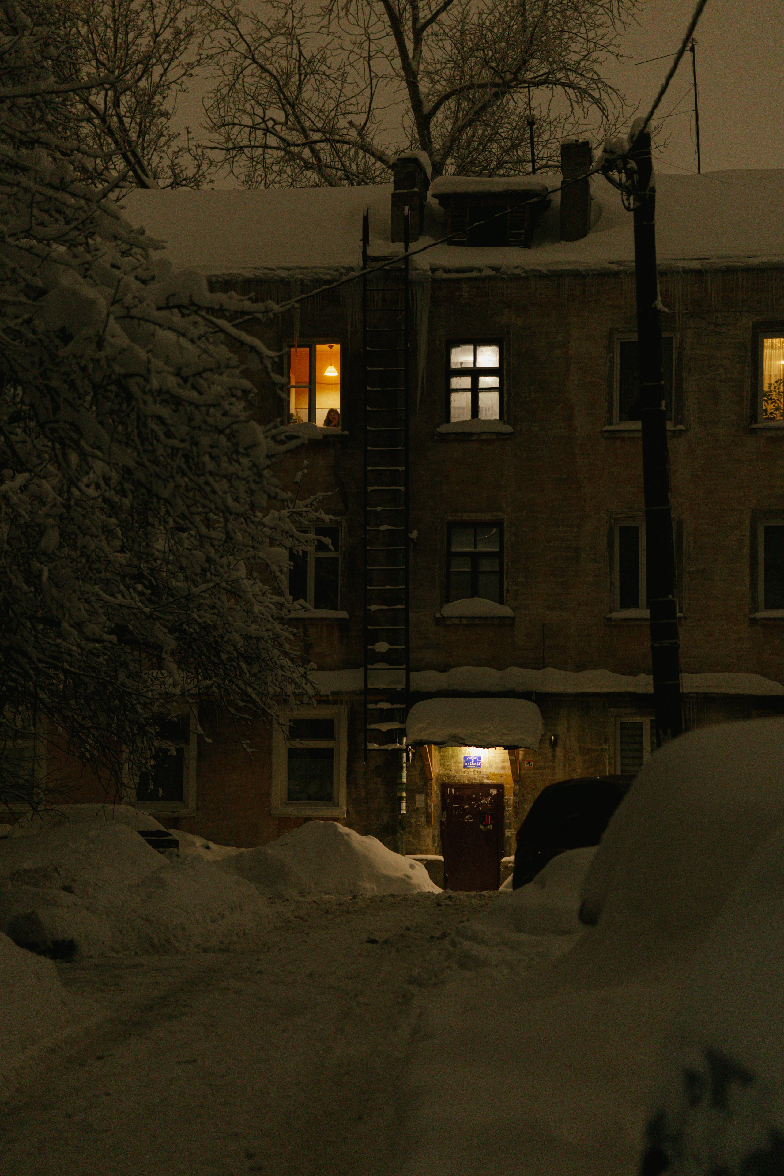 Город зимой. Фотограф Эльмира Лин