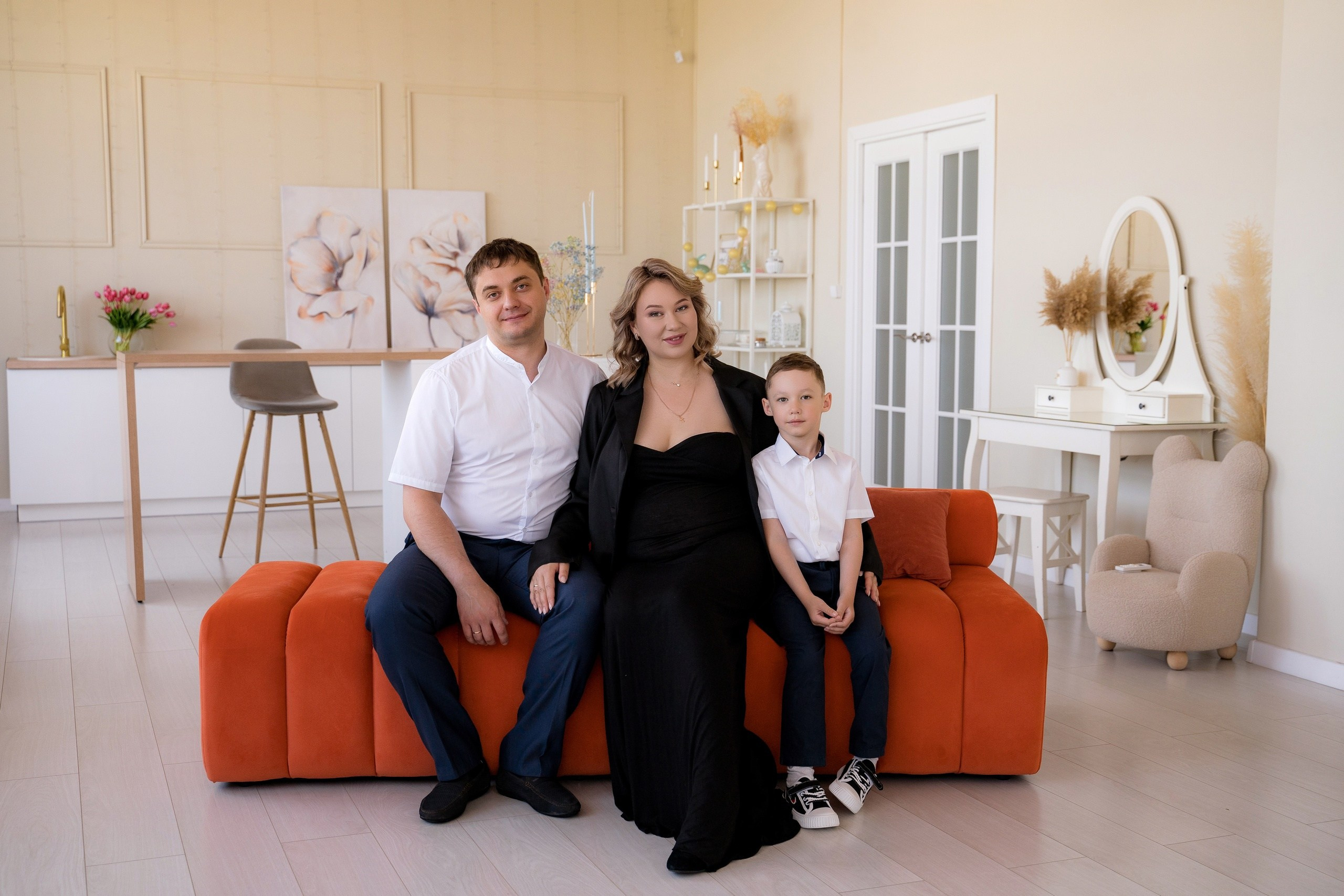 Фотосессия беременности Пакет Люкс. Фотостудия Малина в городе Улан-Удэ. Фотограф Ирина Жарникова