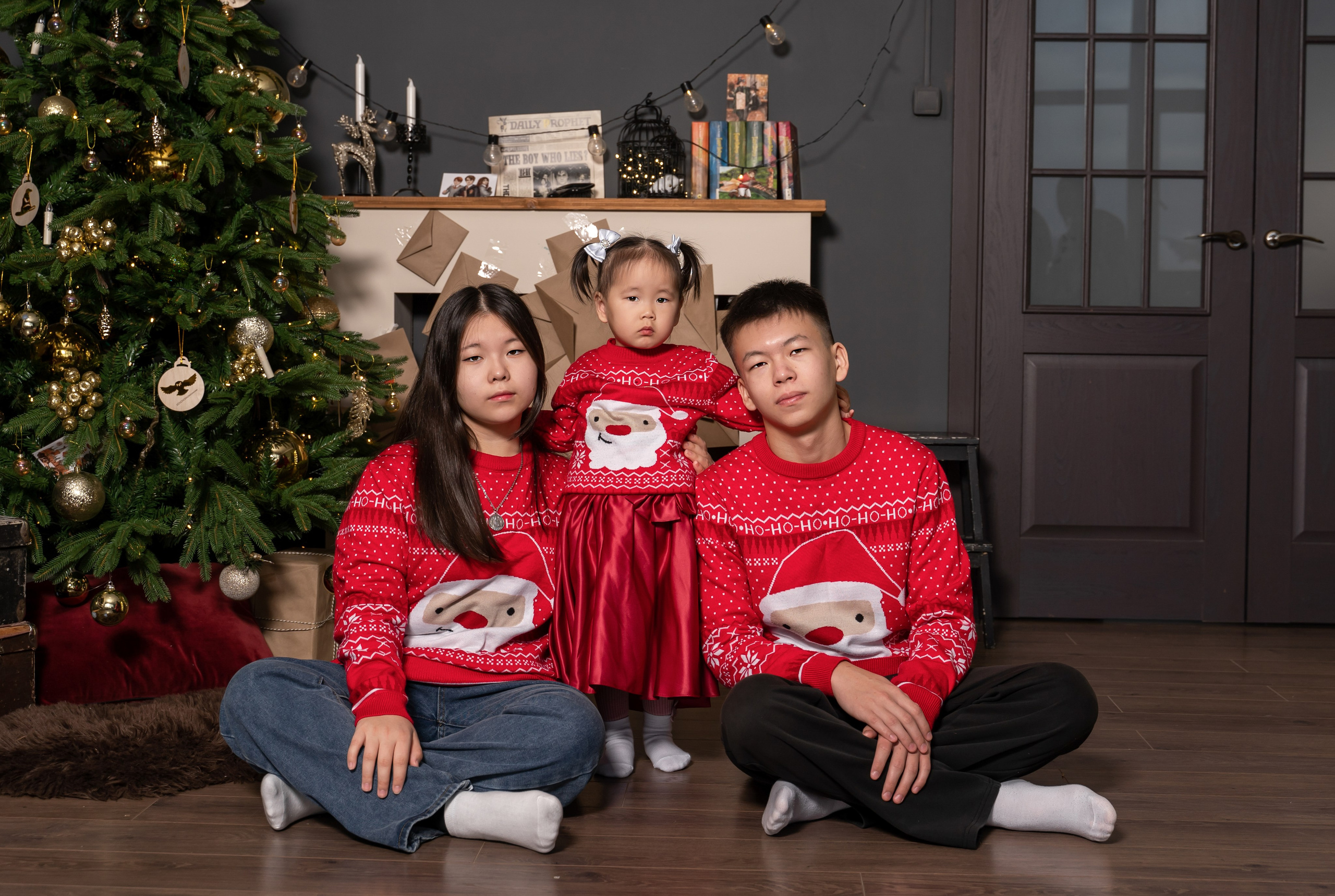 Комплекты Family look. Фотостудия Малина в городе Улан-Удэ. Фотограф Ирина Жарникова