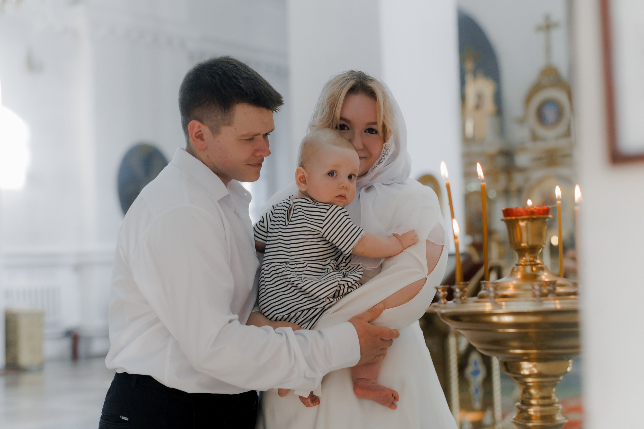 Крещение Есении. Свадебный и семейный фотограф в Перми Дергачева Кристина