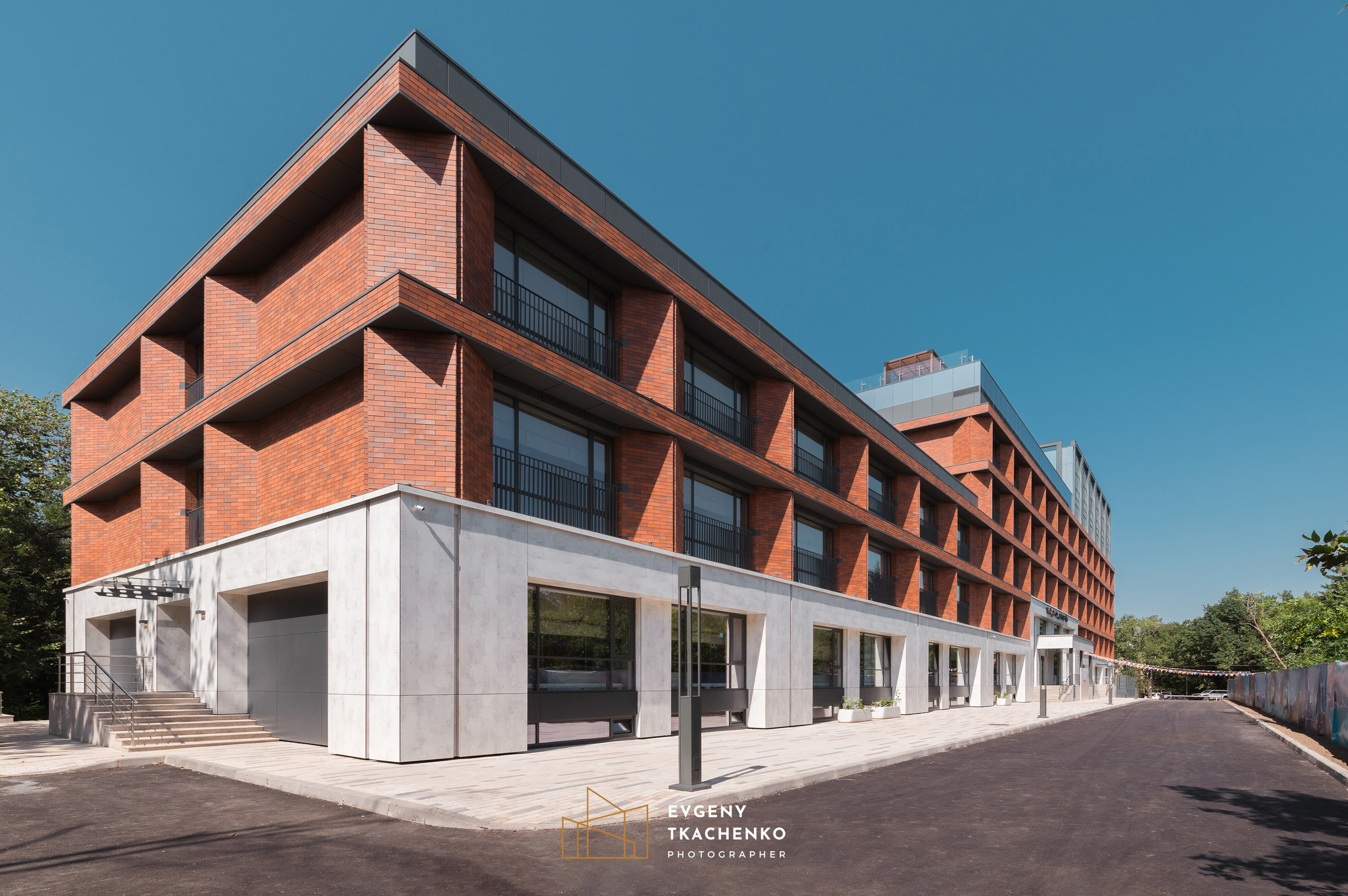 Общежитие университета NarXoz в Алматы. Архитектурный и интерьерный фотограф в Казахстане