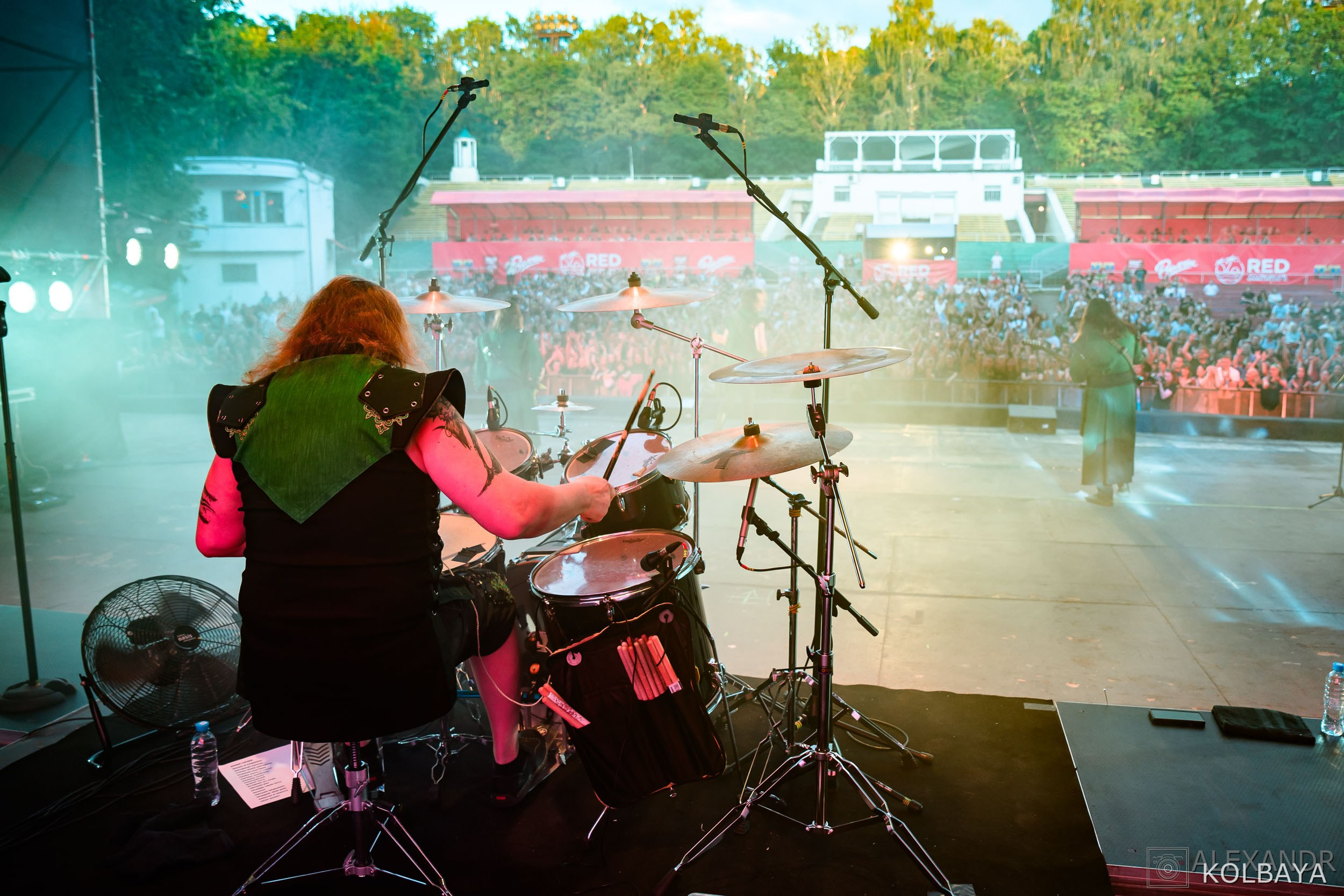 Концерт группы Эпидемия в Зеленом театре. Концертный и театральный репортажный фотограф в Москве Александр Колбая