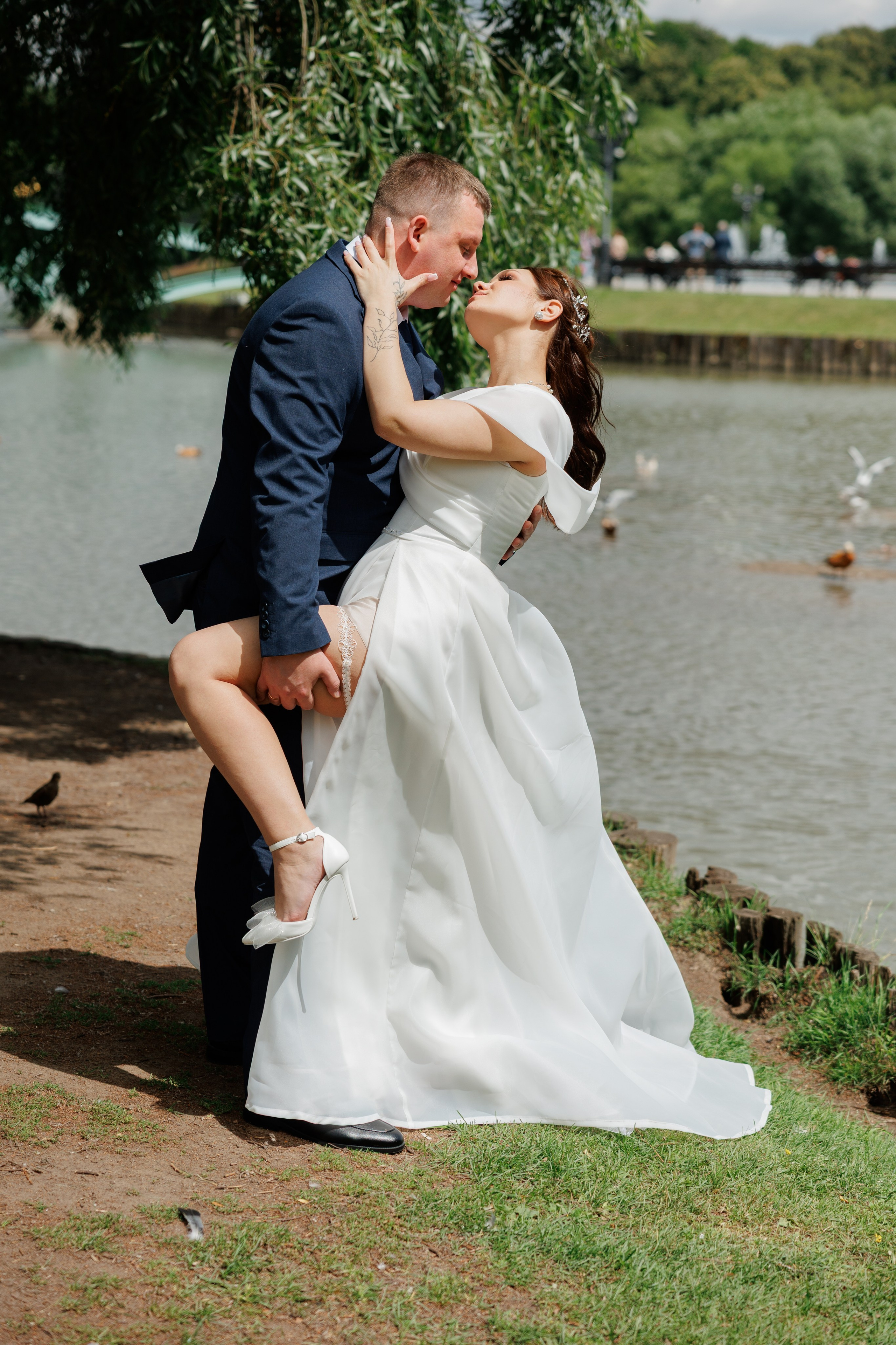 Свадебная фотосессия в Царицыно. Свадебная съёмка в Москве