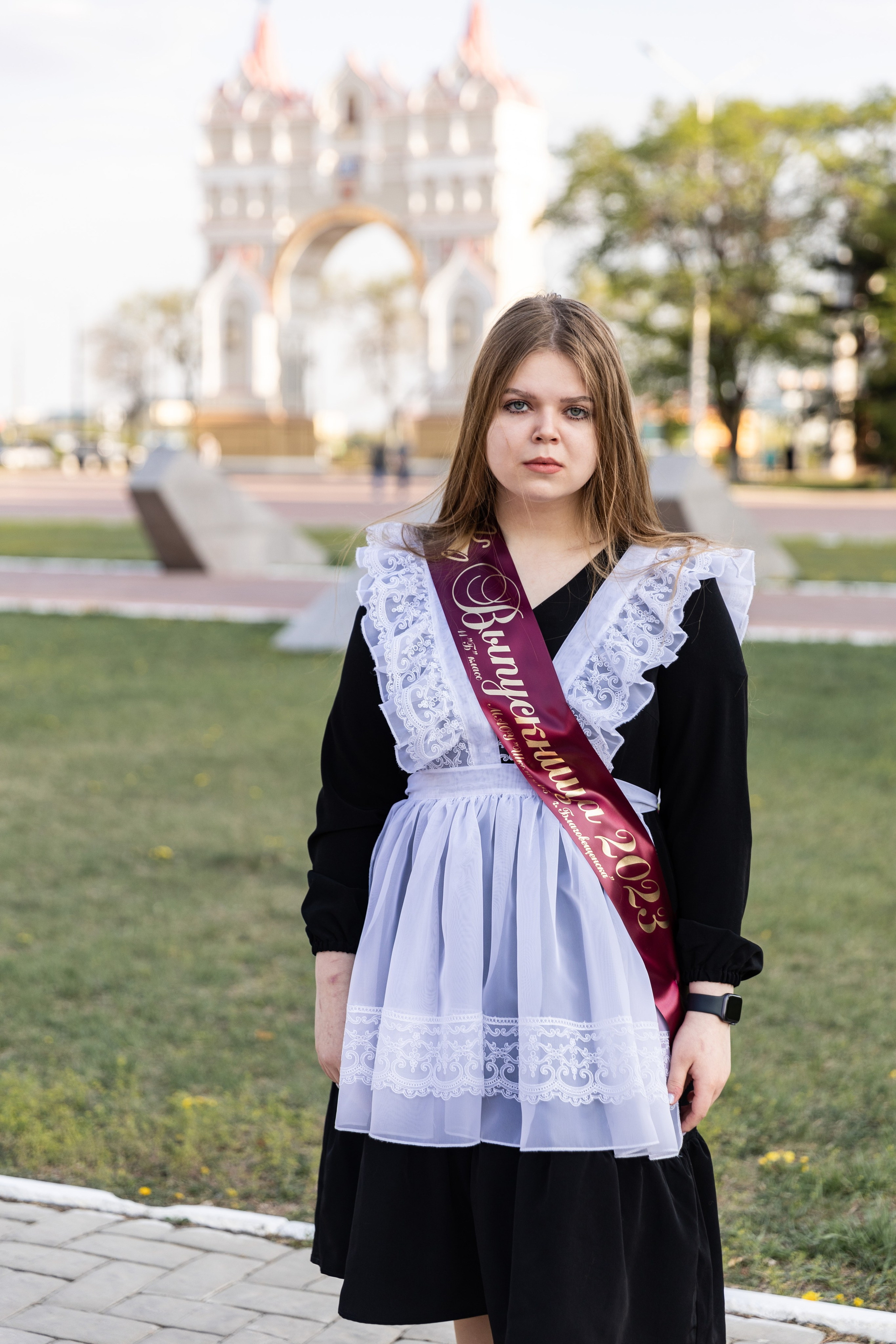 Выездная съёмка «Последний звонок». Семейный, детский, школьный фотограф в Благовещенске Яна Белоусова