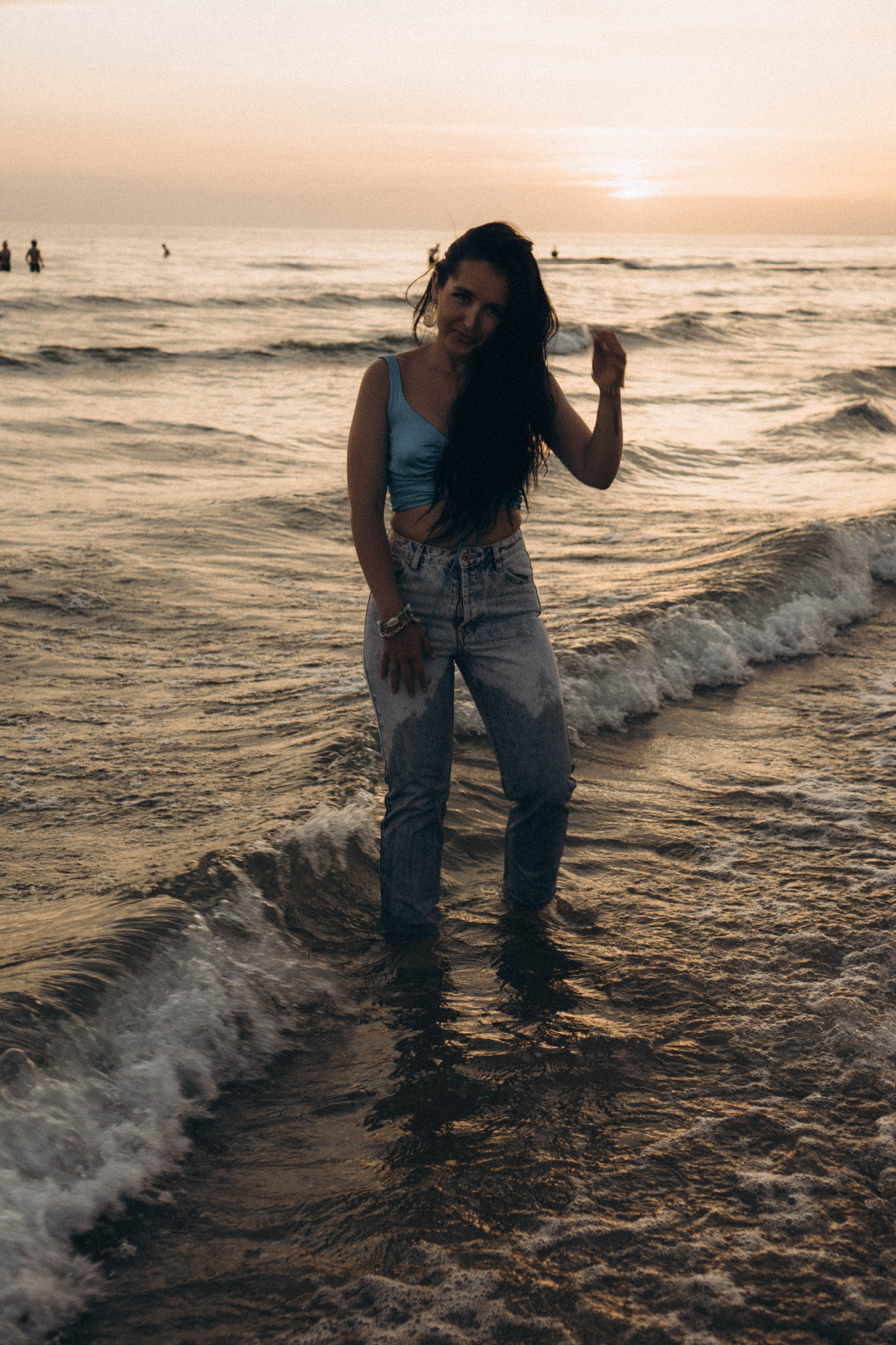 Июльский вечер на берегу черного моря. Профессиональный фотограф, Санкт-Петербург — Виктория Богомолова