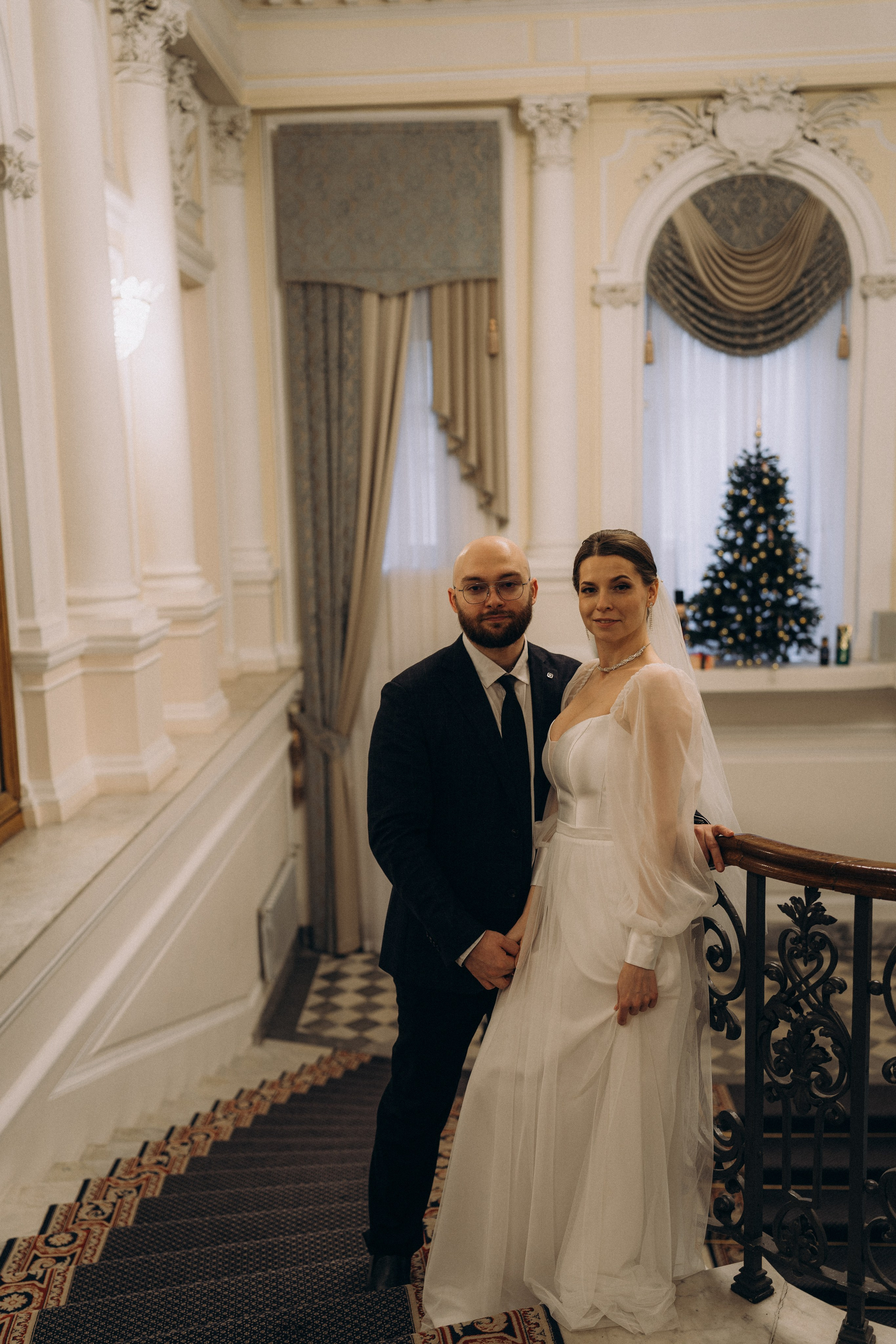 СВАДЕБНАЯ СЬЕМКА ВО ВТОРОМ ДВОРЦЕ (ДЕКАБРЬ) ТАКЖЕ СЬЕМКА В СТУДИИ НА ЧЕРНЫШЕВСКОЙ. Профессиональный фотограф, Санкт-Петербург — Виктория Богомолова