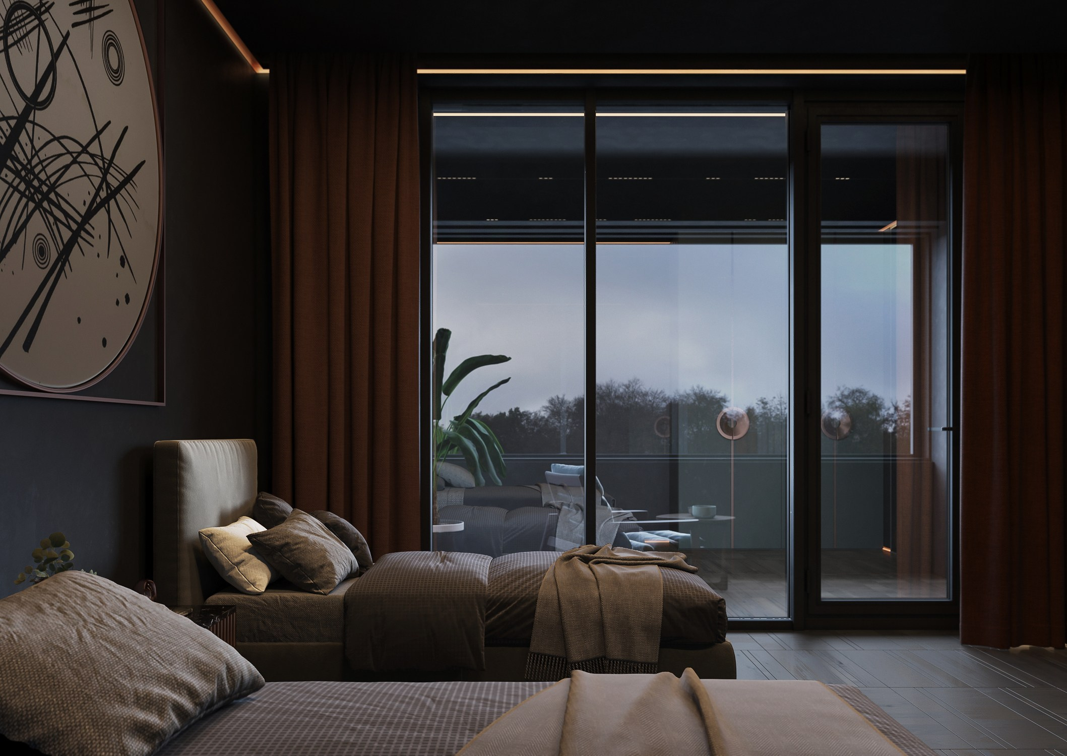 Визуализация номеров в Сорочаны. 3D визуализатор интерьеров Ксения Жарко