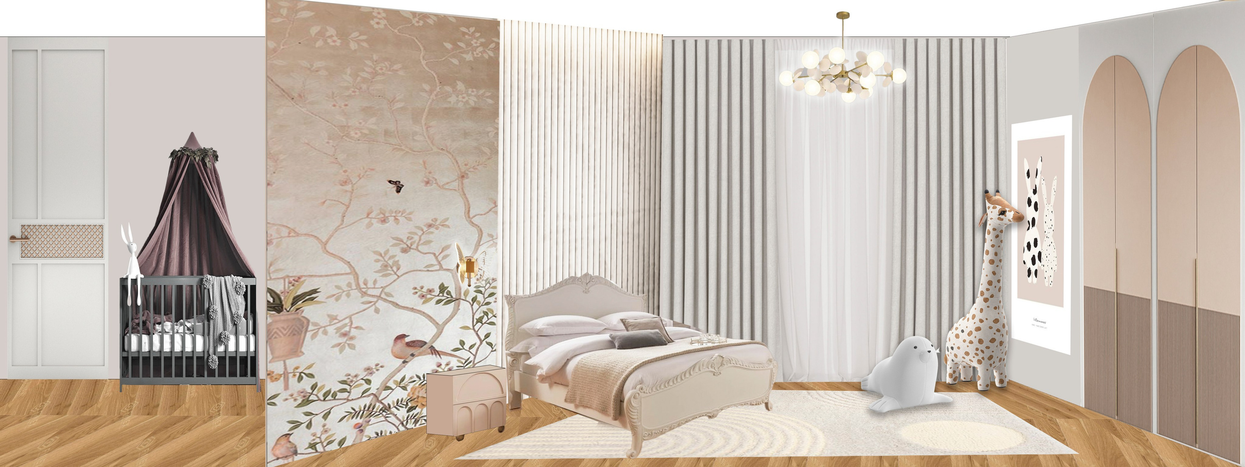 «Современная классика для роскошной жизни». Modern Muf: студия интерьерного дизайна