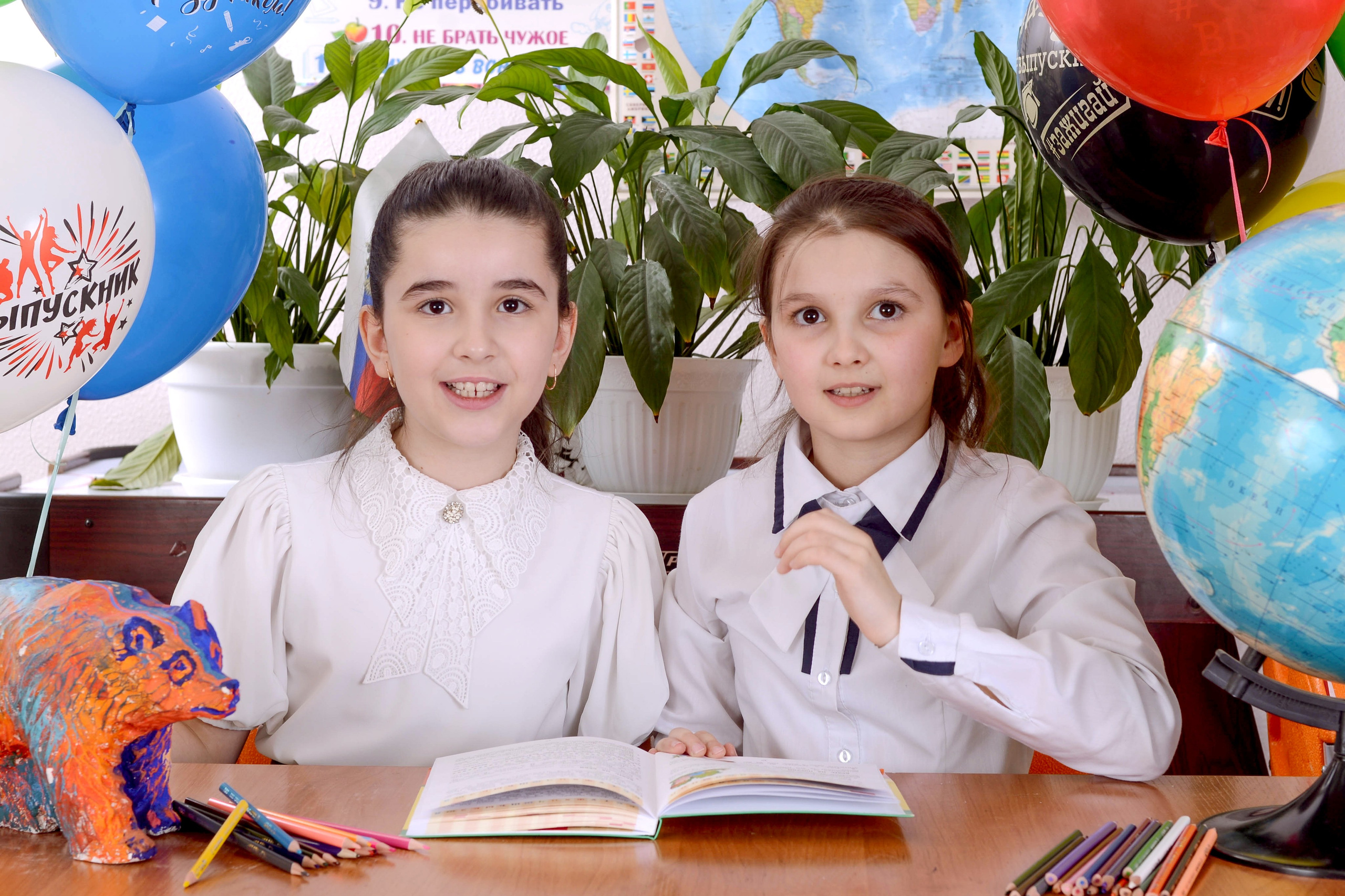 Фотографии в классе. Детская выездная фотостудия