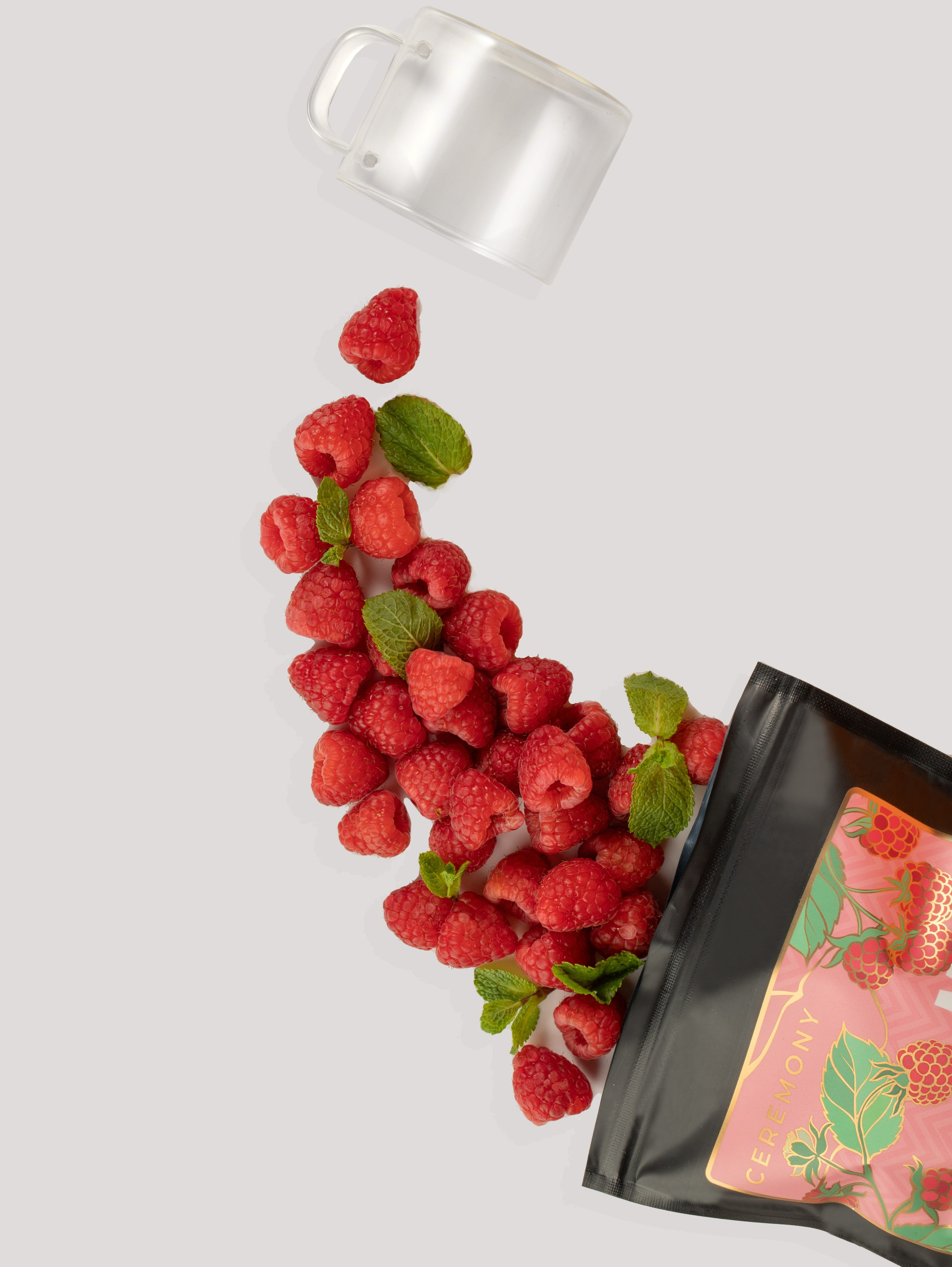 Чай для оптовой компании бренд Ceremony. Предметная фотография