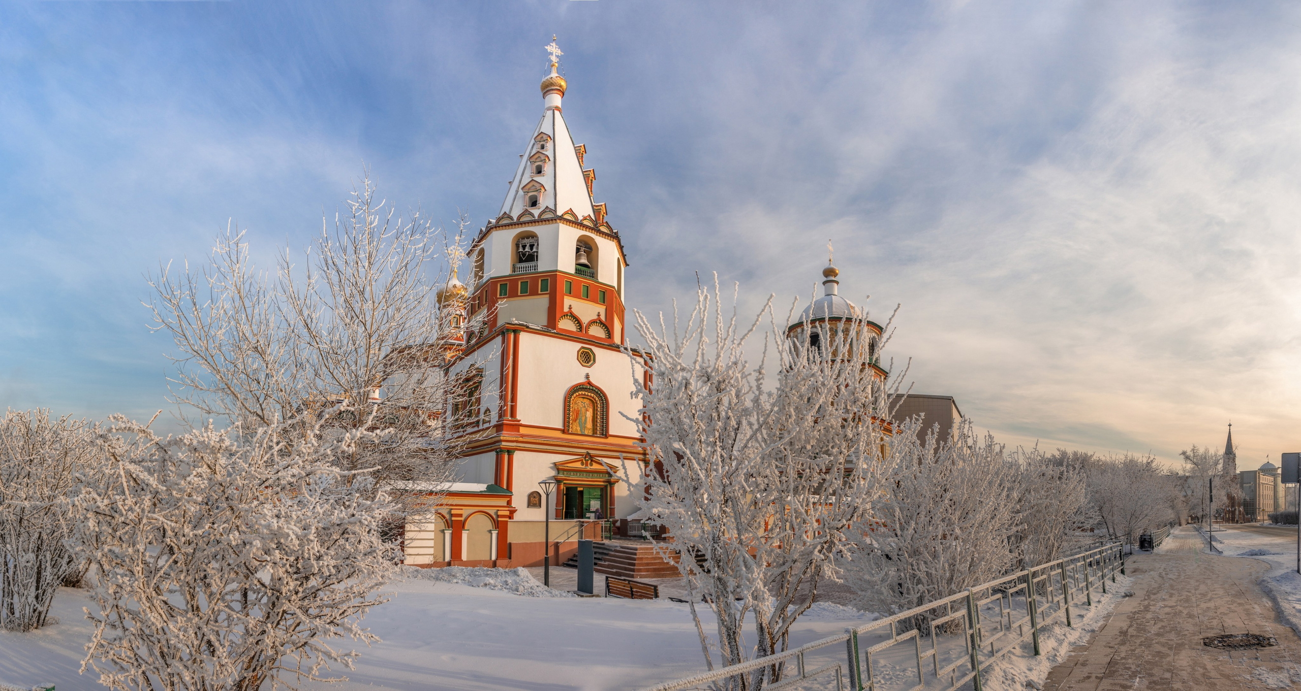 Зимний Иркутск. Фотограф Лара Кучина
