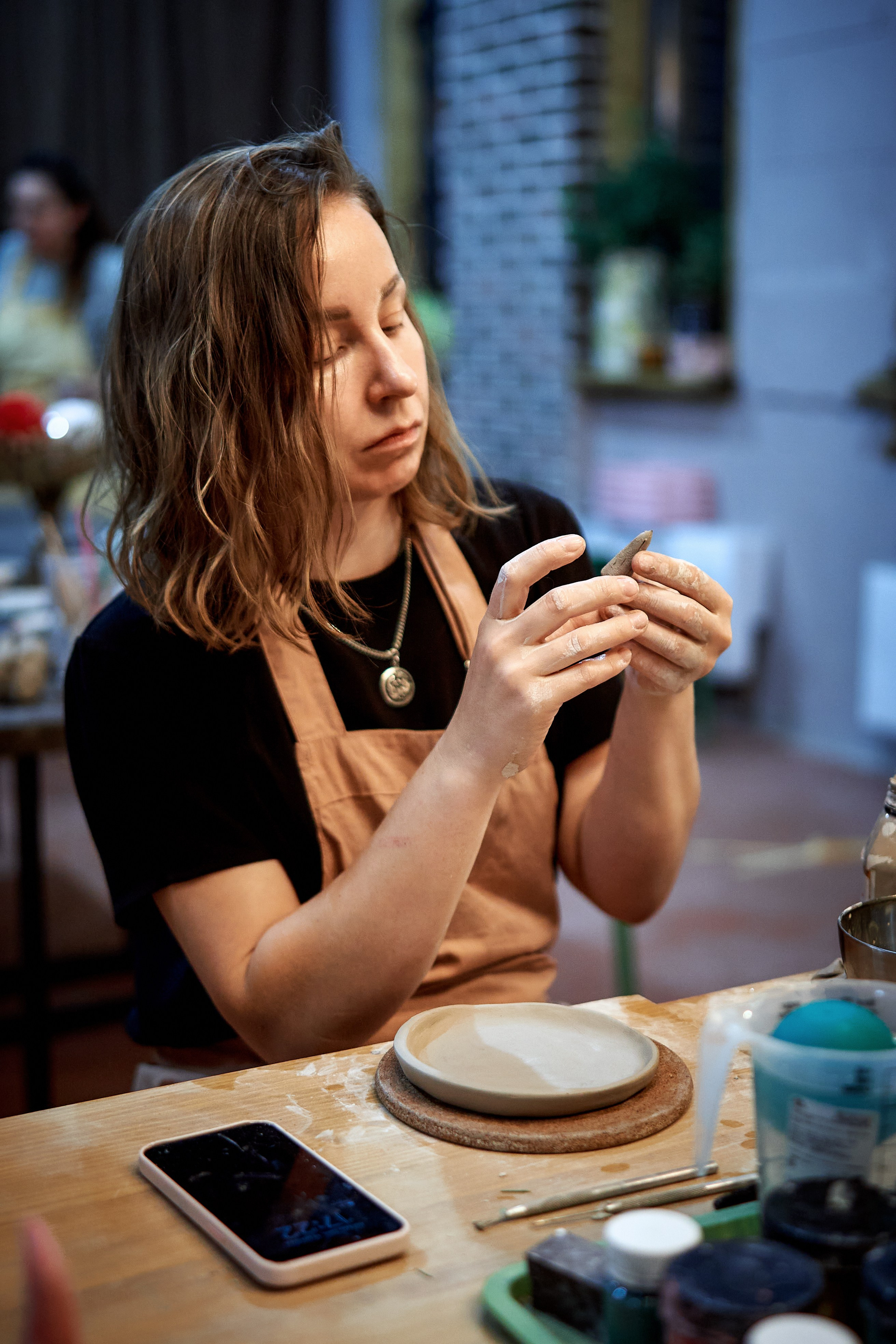 Репортаж Мастер-класса по лепке из глины