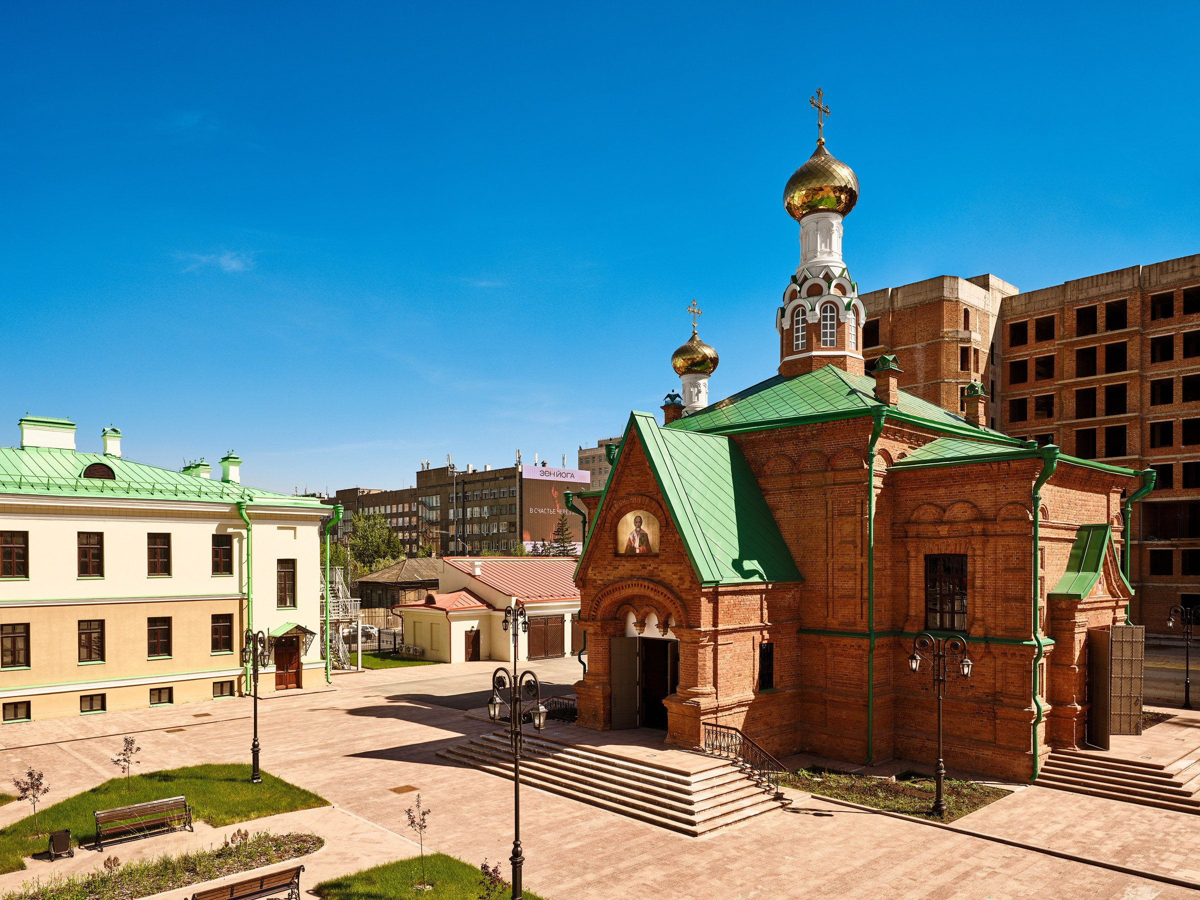 Интерьерный фотограф в Красноярске. Храм Николая Чудотворца