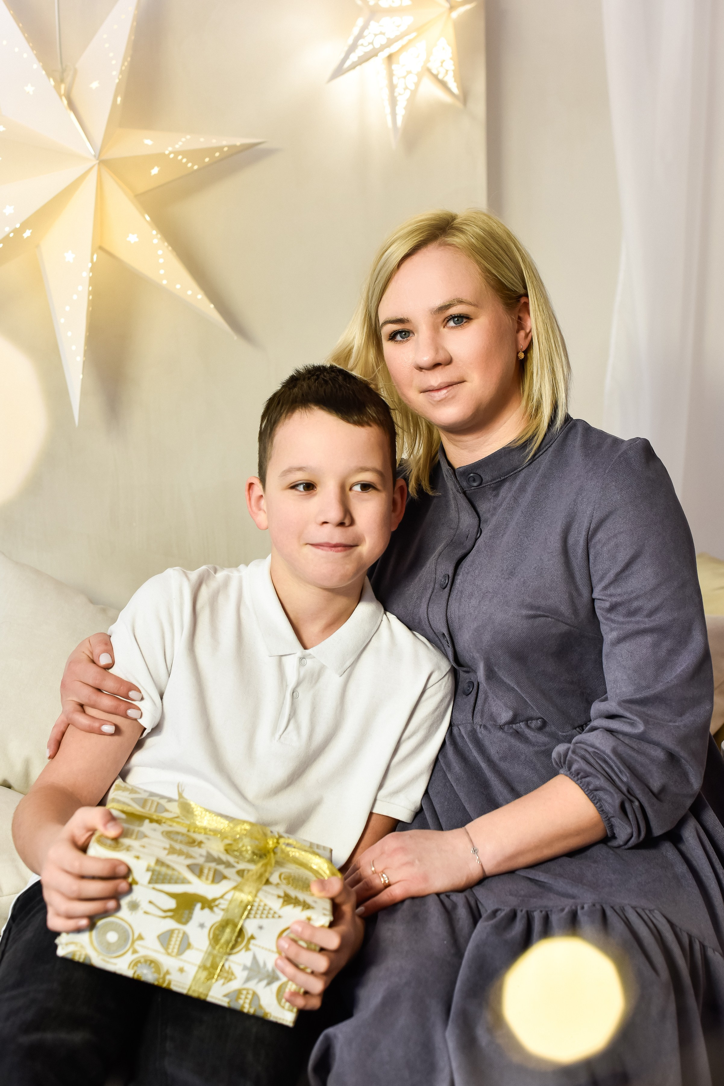 Юля с сыночком