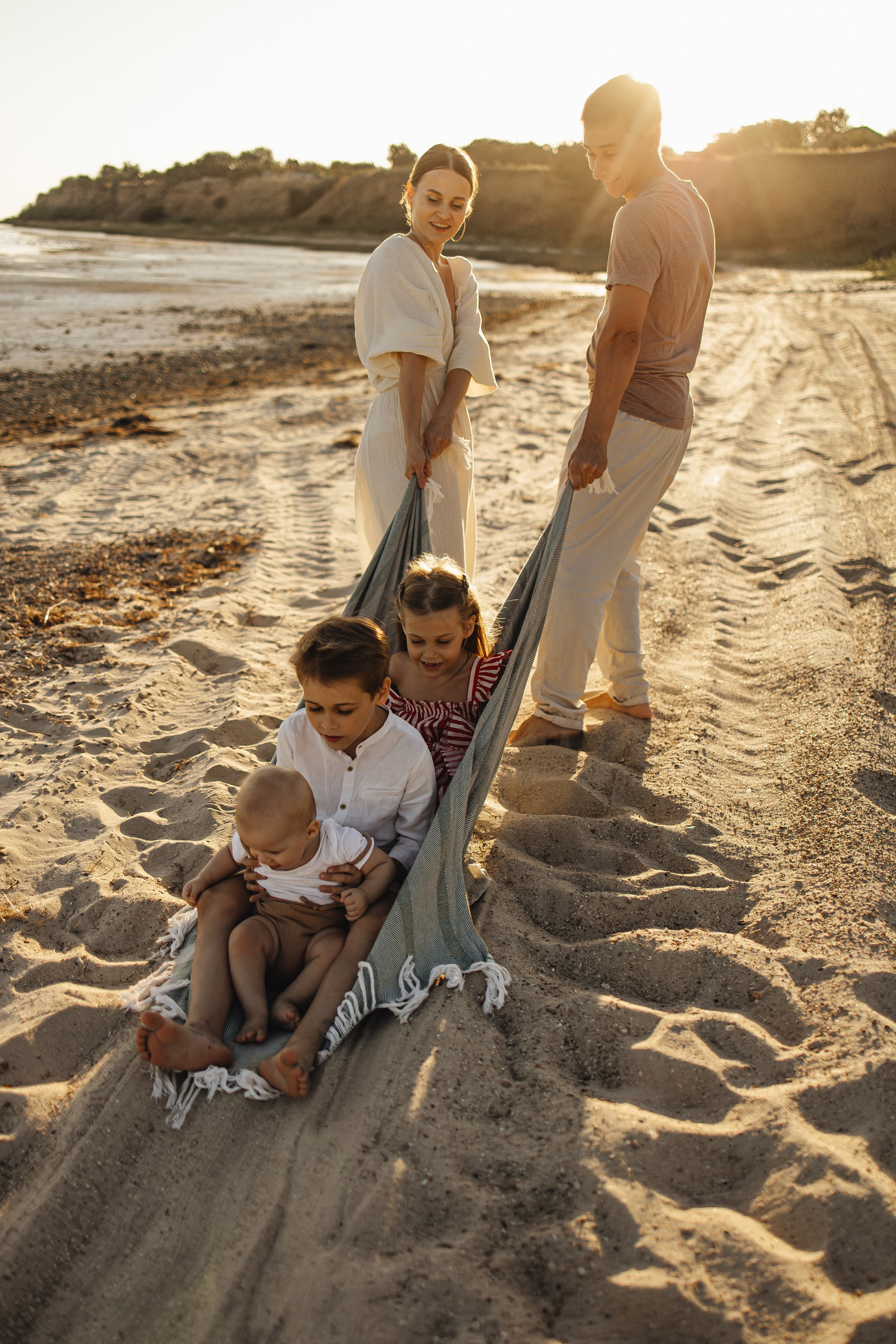 Летняя история на берегу. Семейный и детский фотограф, таганрог, ростов-на-дону