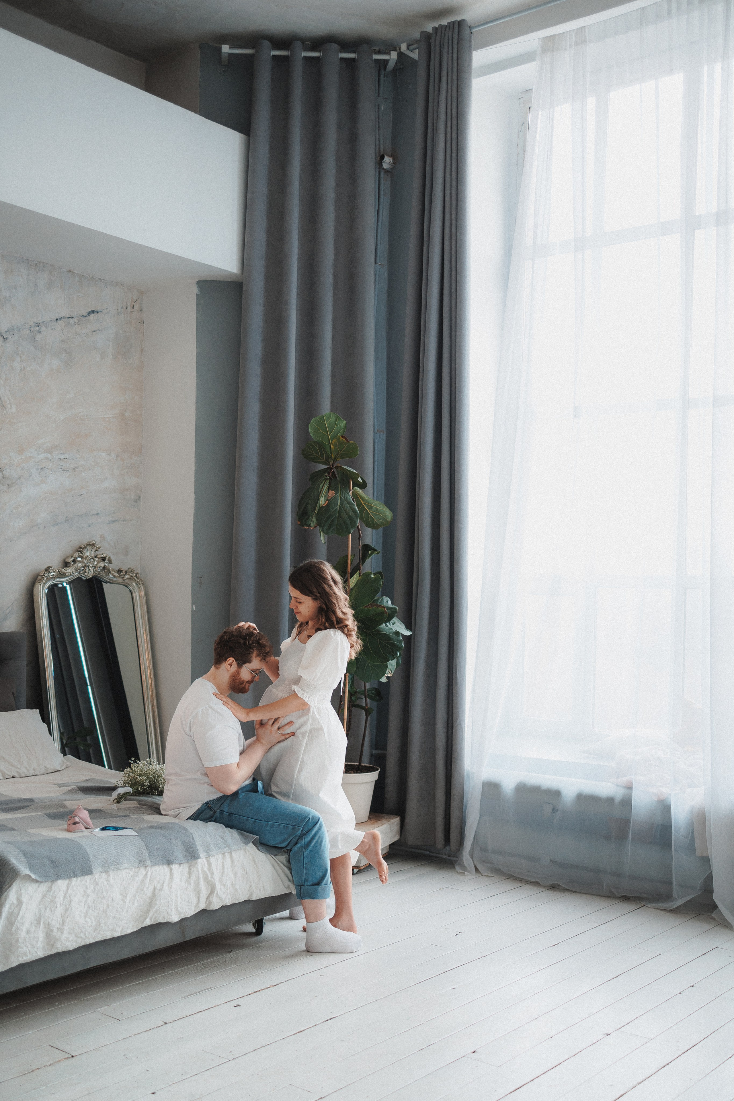 Любовь — это когда ты под сердцем носишь его ребенка. Фотограф Москва Светлана Кирюшина