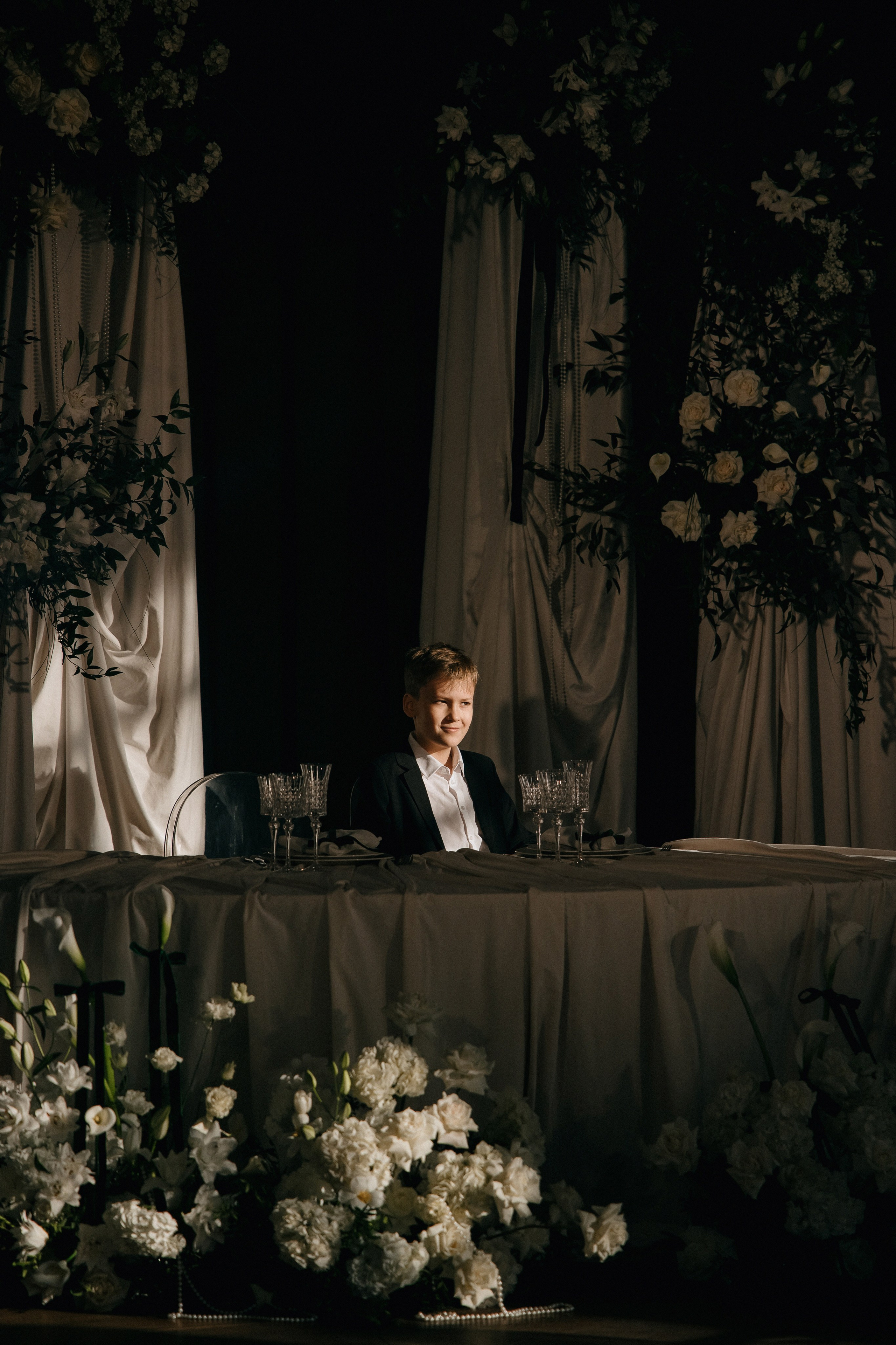 Свадебный банкет на вилле Политика. Свадебный фотограф Москва