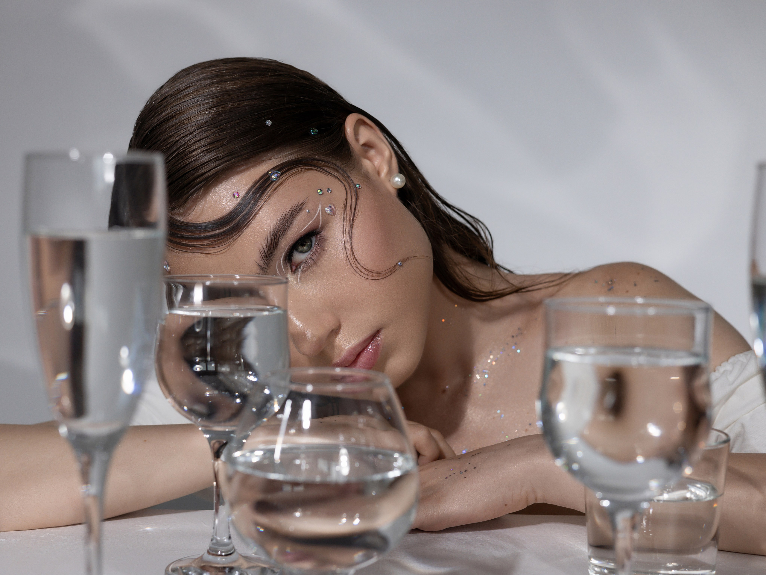 В студии. Асель Мурзина фотограф Казань